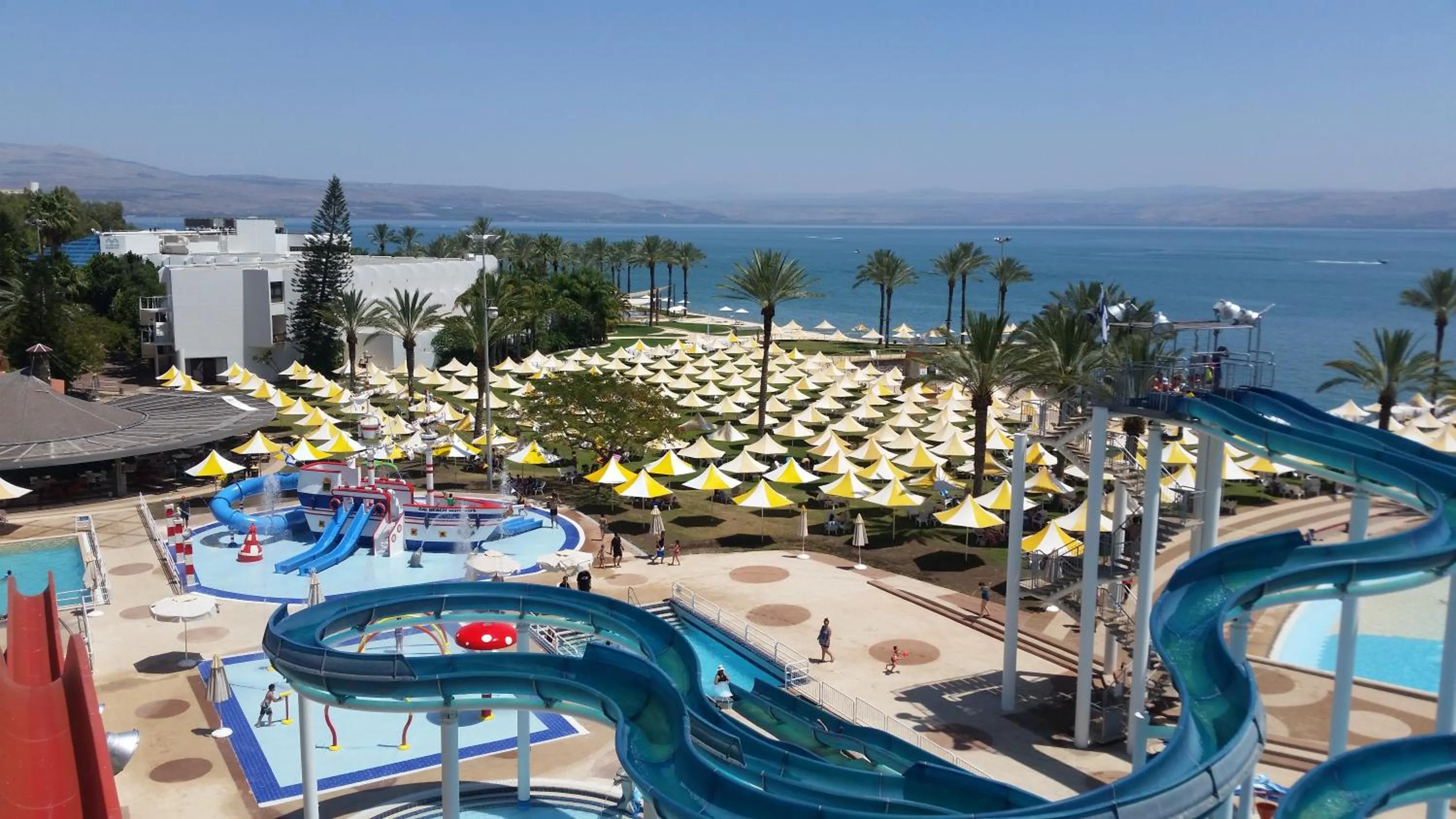 Aqua park in Gai Beach Hotel