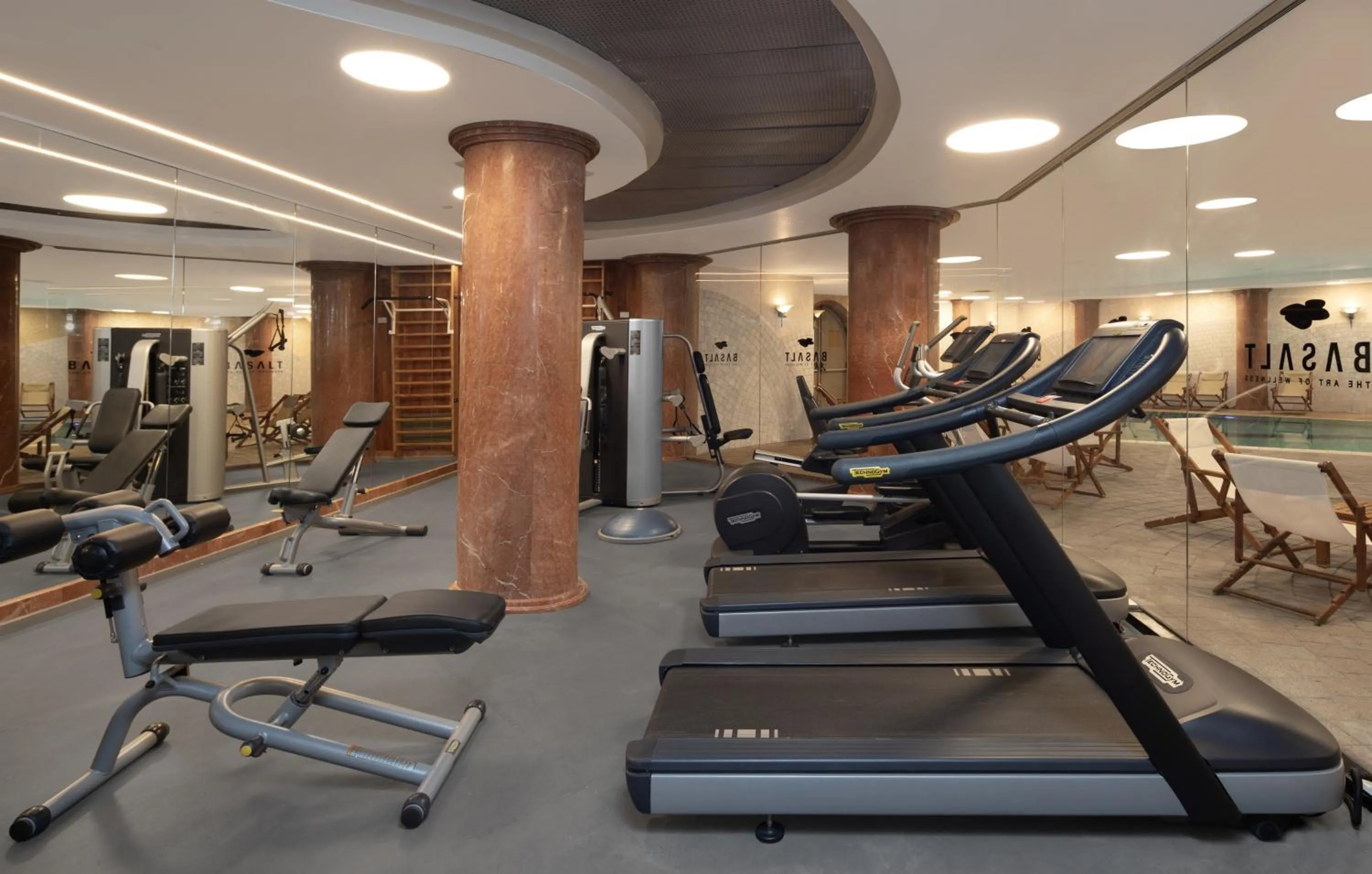 Fitness centre/facilities in Gai Beach Hotel