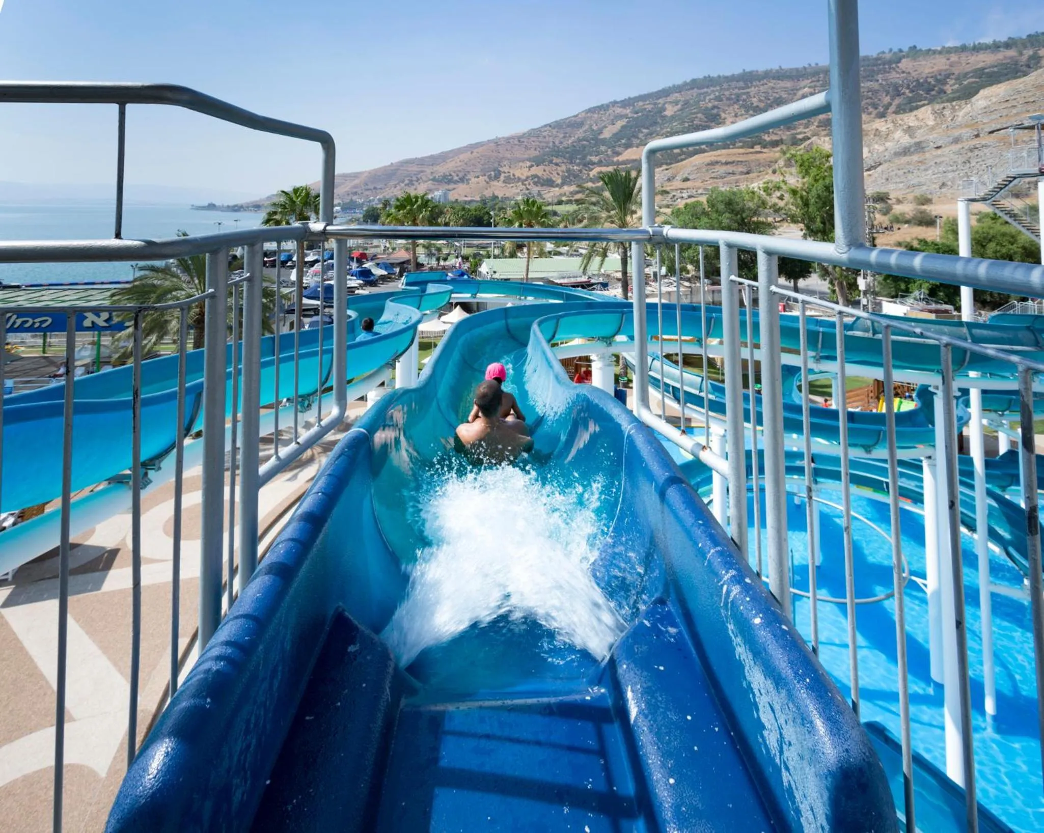 Aqua park in Gai Beach Hotel