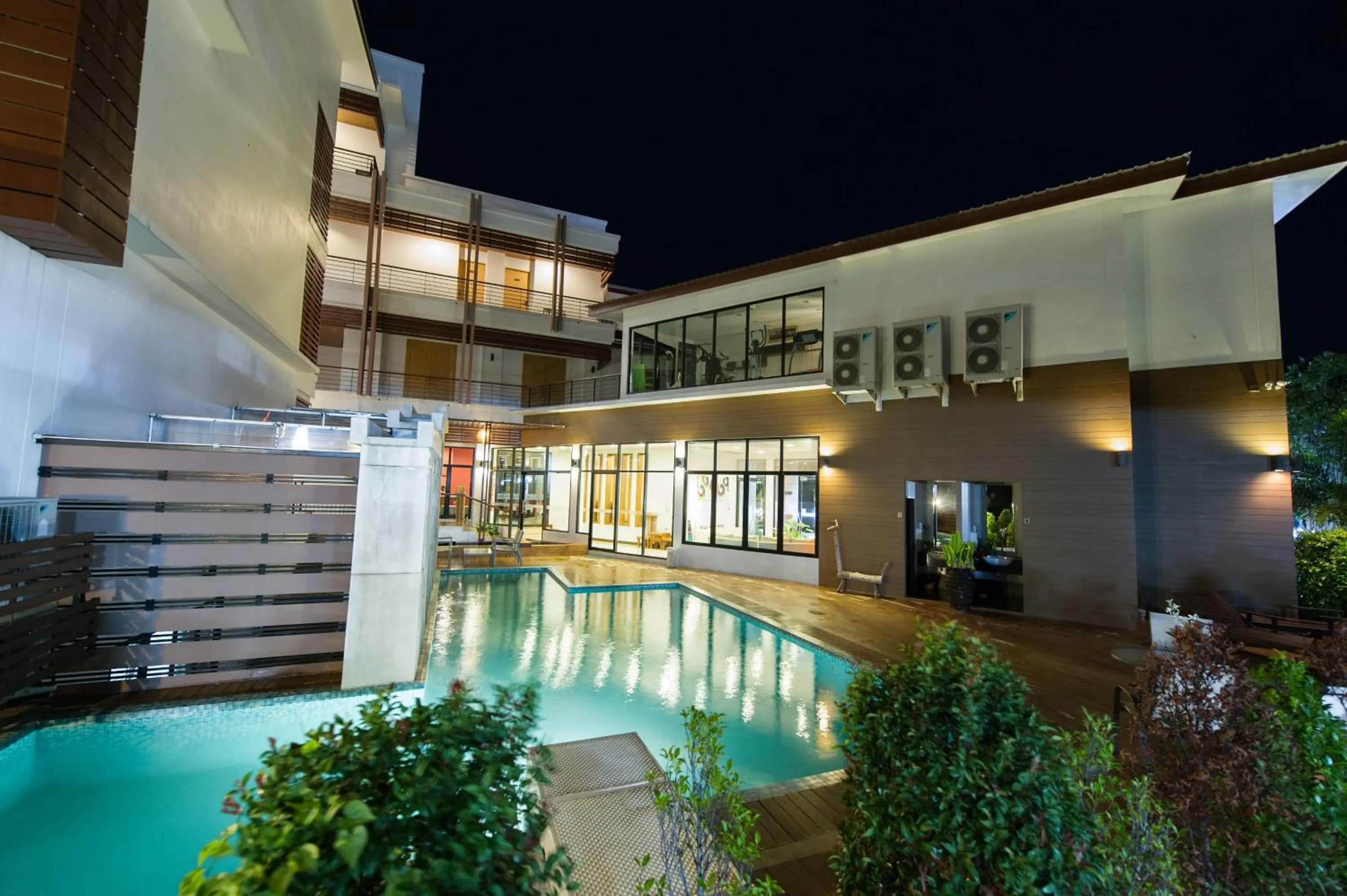 Pool view in Mamaison Hotel