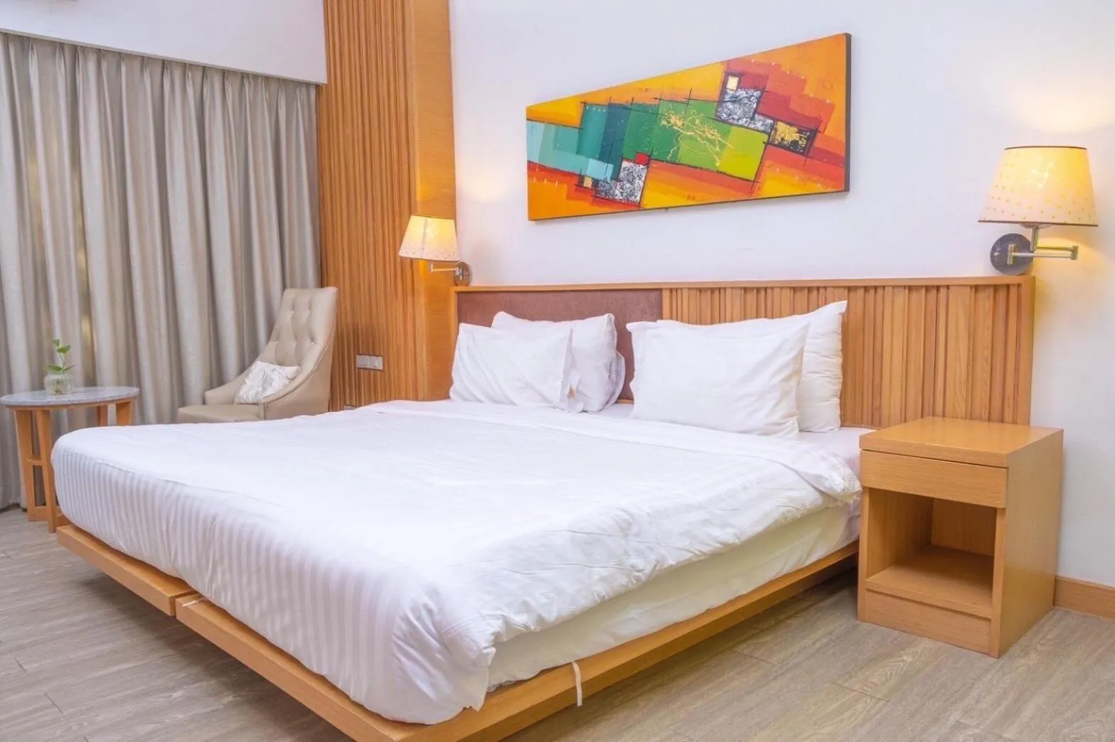 Bed in Mamaison Hotel