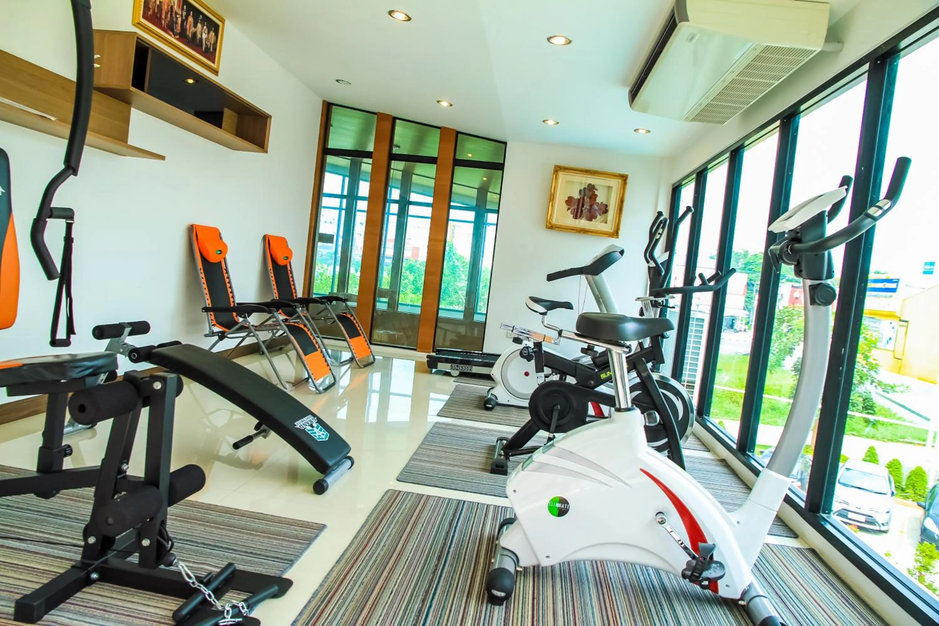 Fitness centre/facilities in Mamaison Hotel