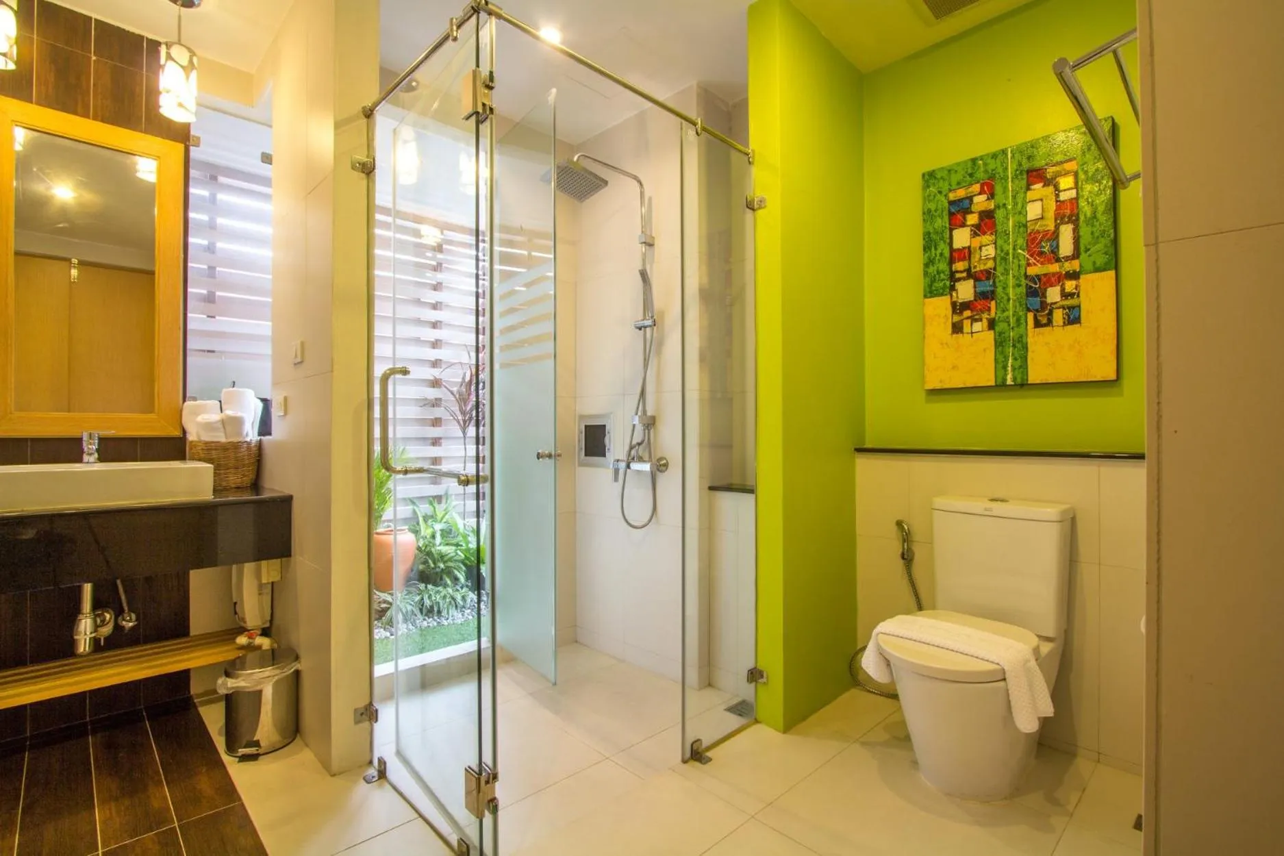 Shower in Mamaison Hotel