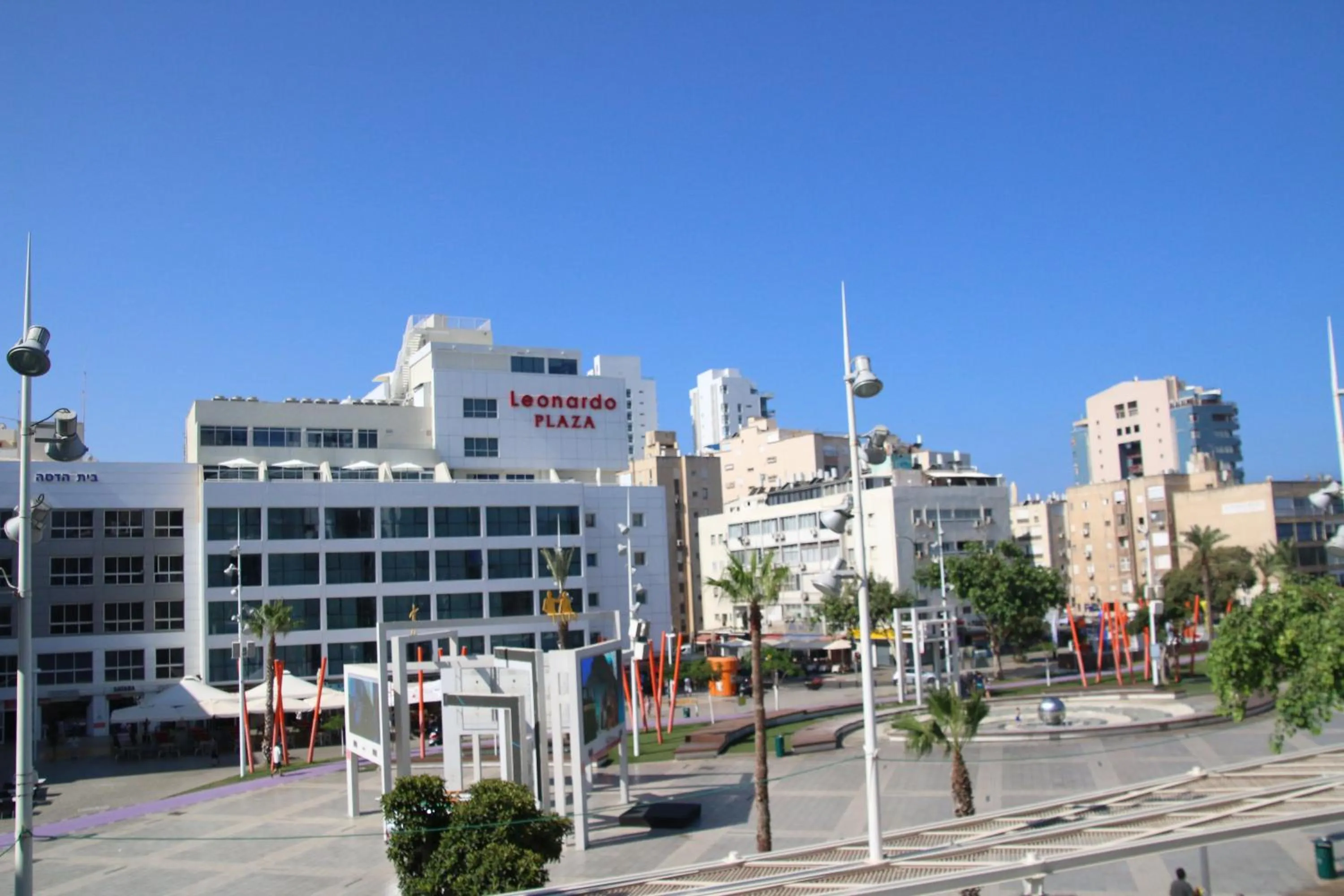 City view in Kikar Boutique Hotel