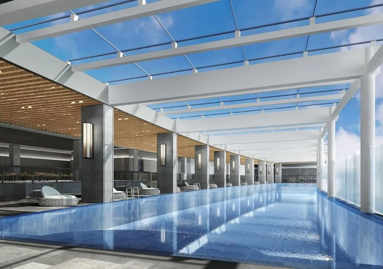 Swimming Pool in Ramada Plaza by Wyndham Nanxun