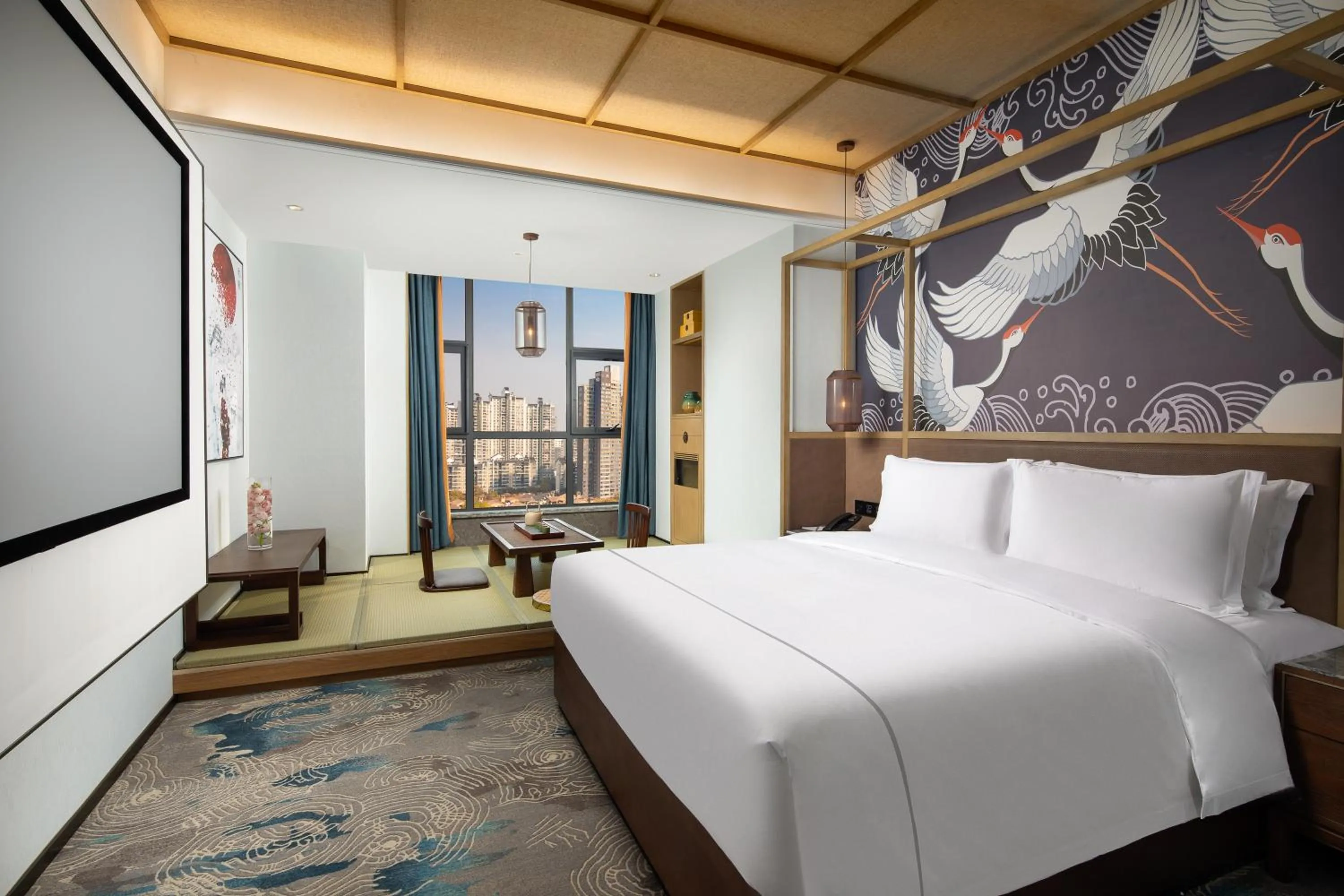 Bed in Ramada by Wyndham Changsha Wuguang