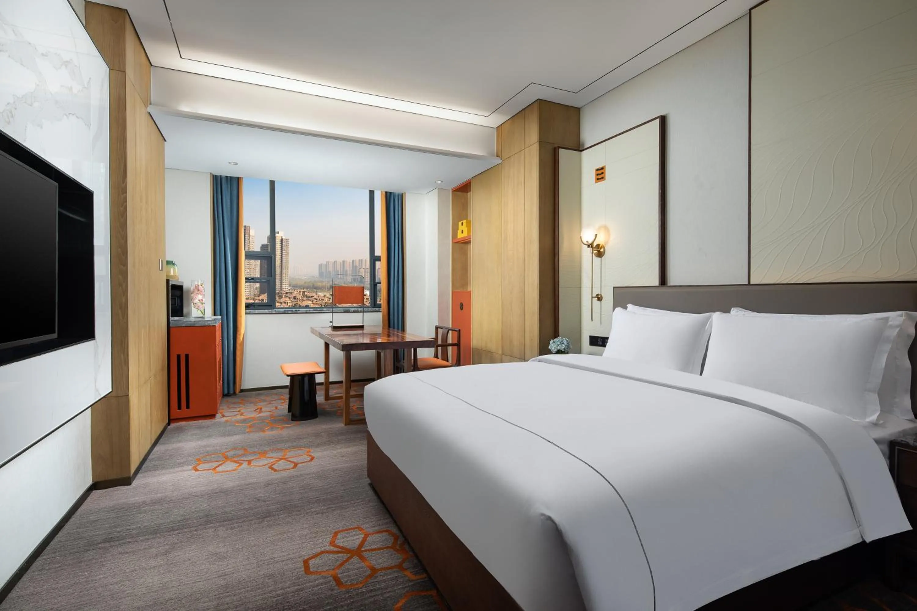 Bed in Ramada by Wyndham Changsha Wuguang