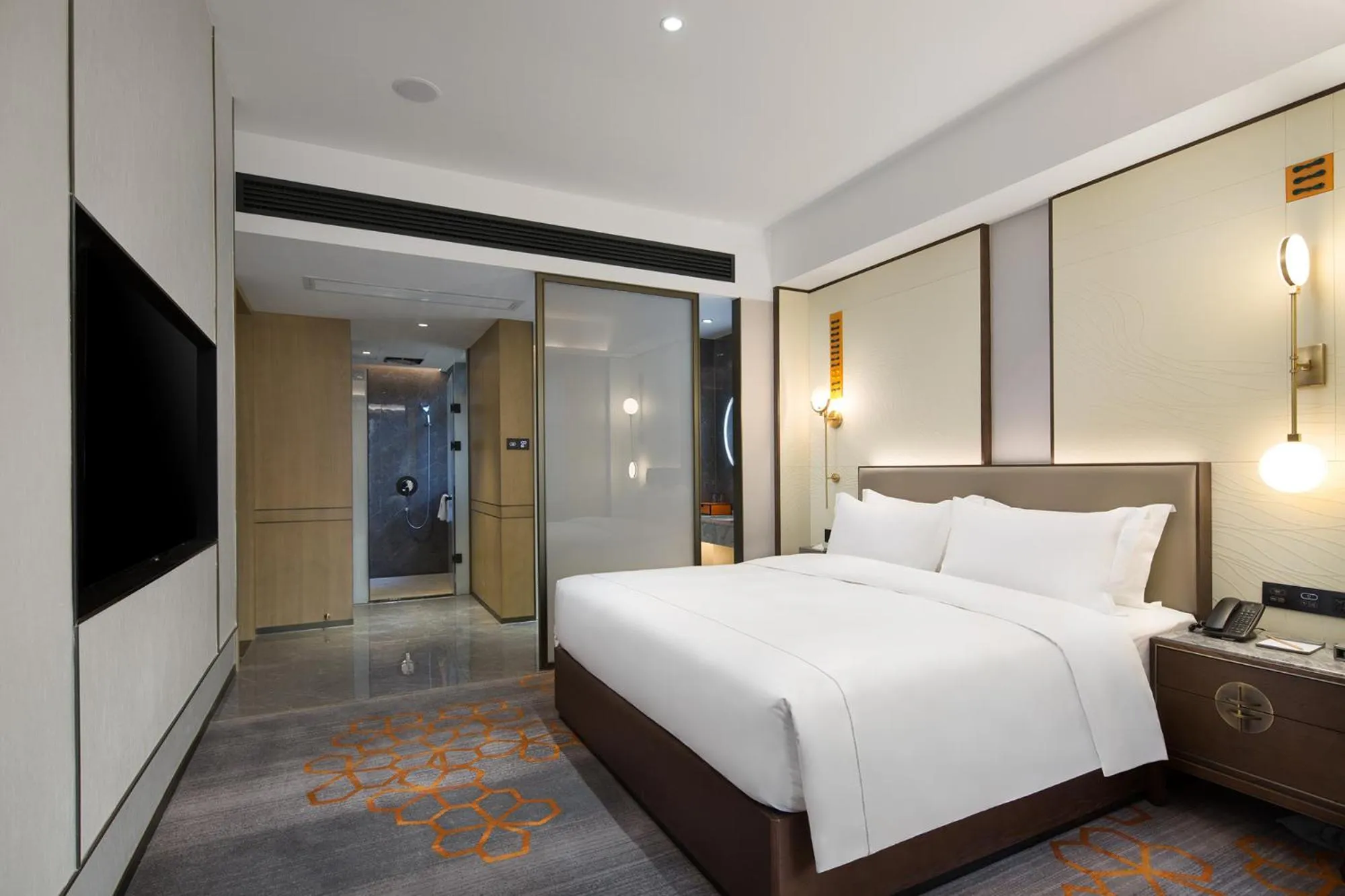 Bed in Ramada by Wyndham Changsha Wuguang