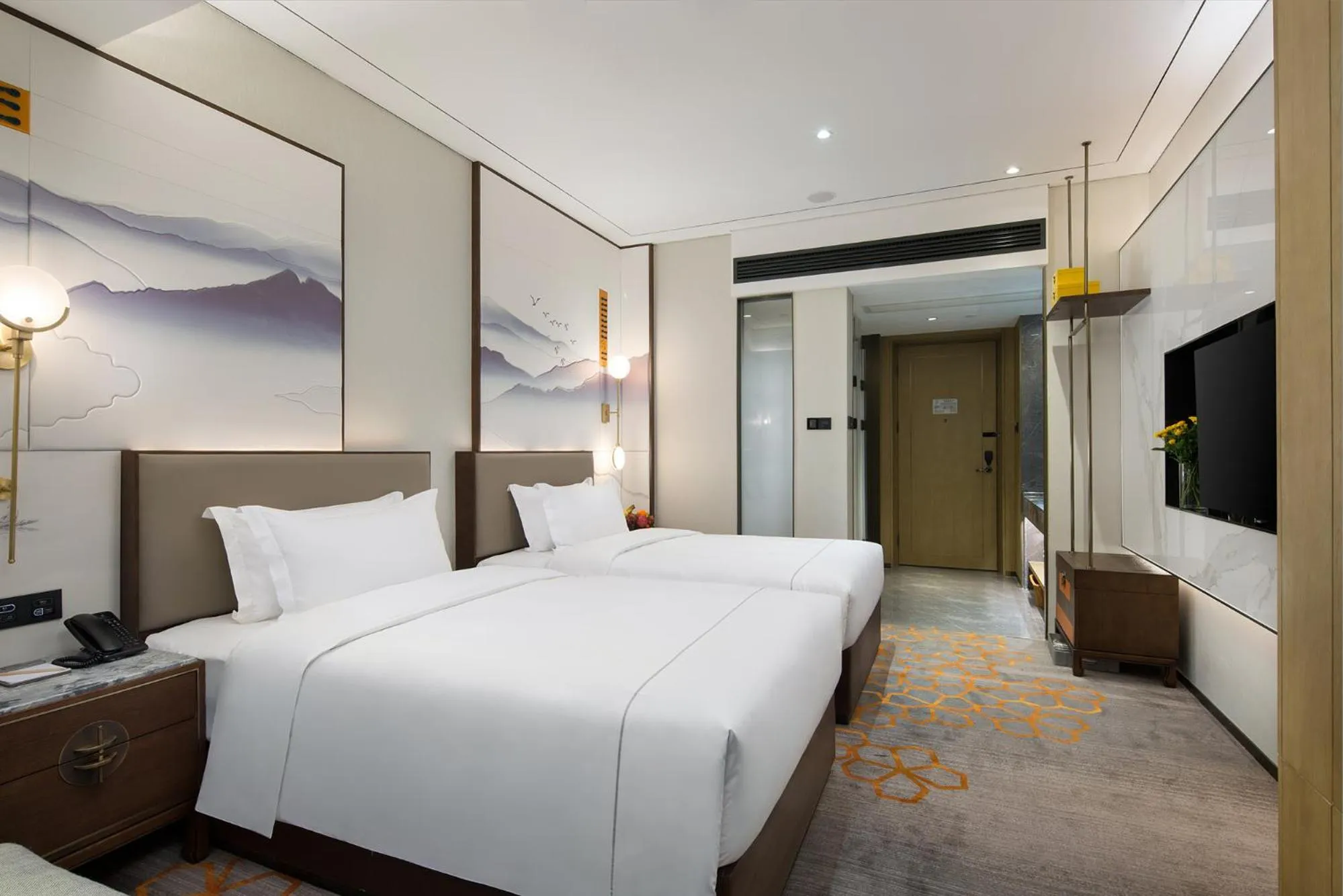 Bed in Ramada by Wyndham Changsha Wuguang
