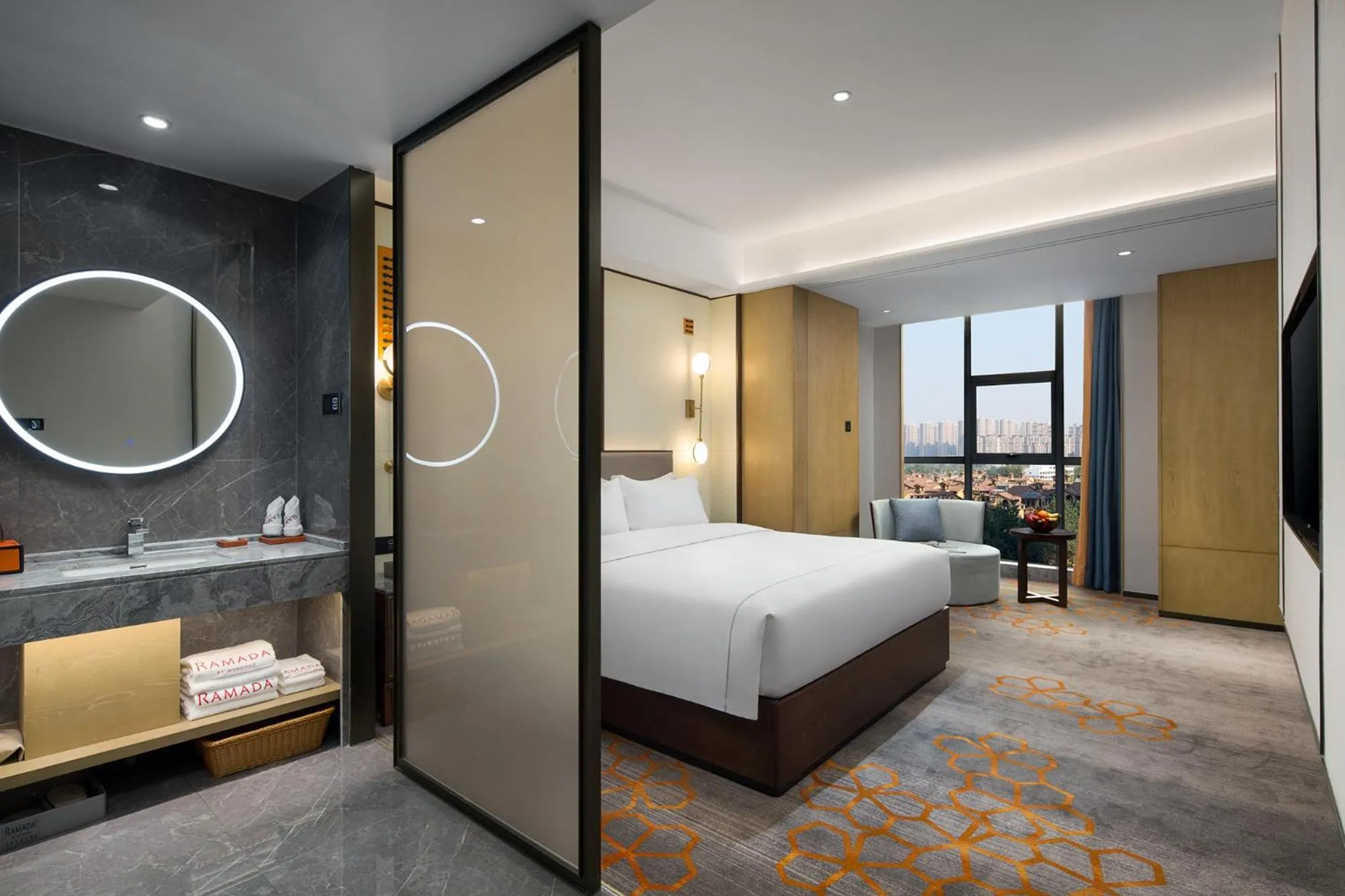 Bed in Ramada by Wyndham Changsha Wuguang