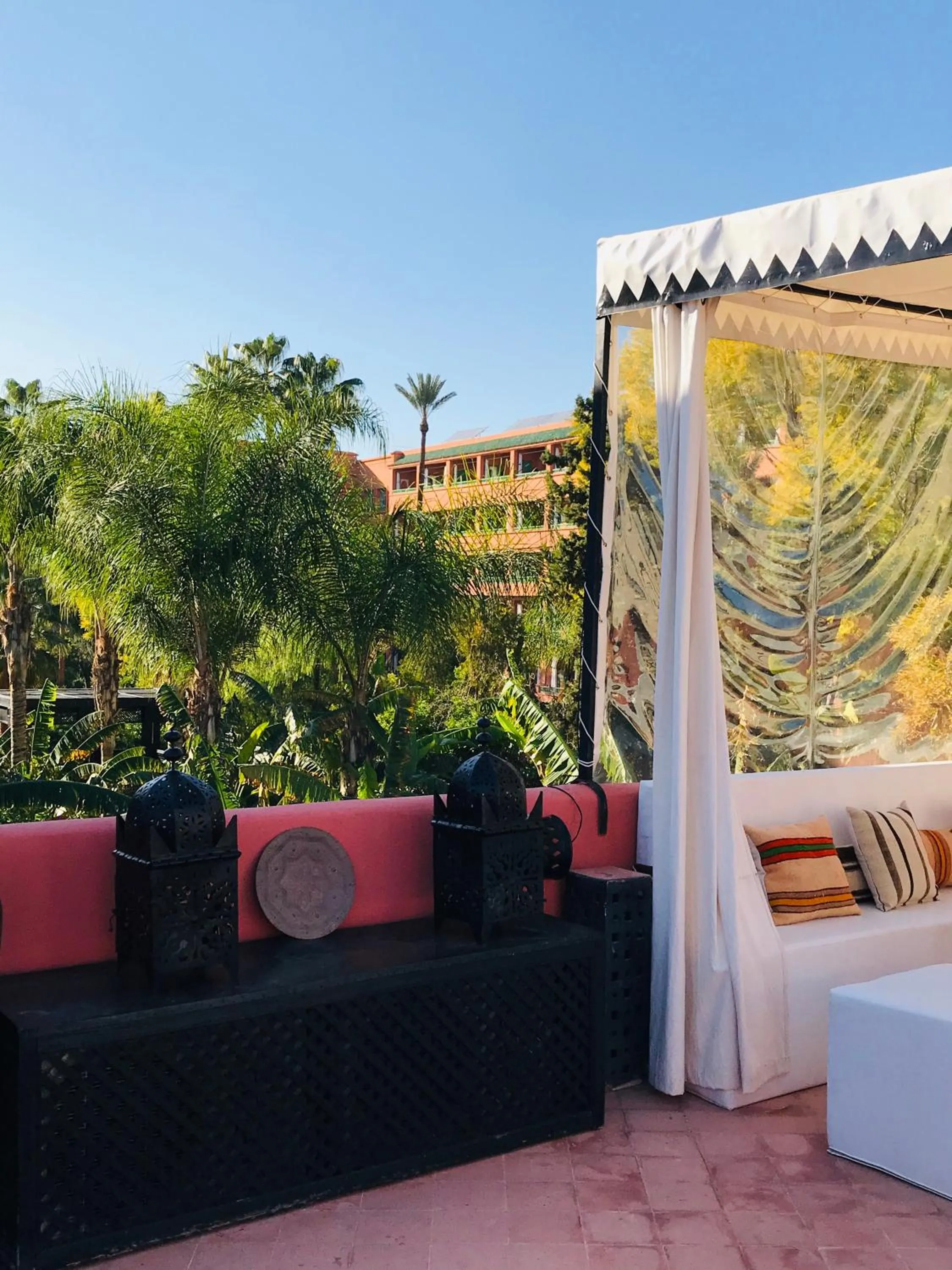 Patio in riad mimoune