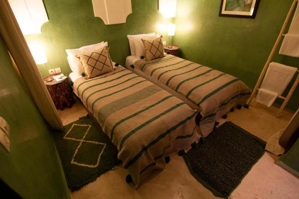 Bed in riad mimoune