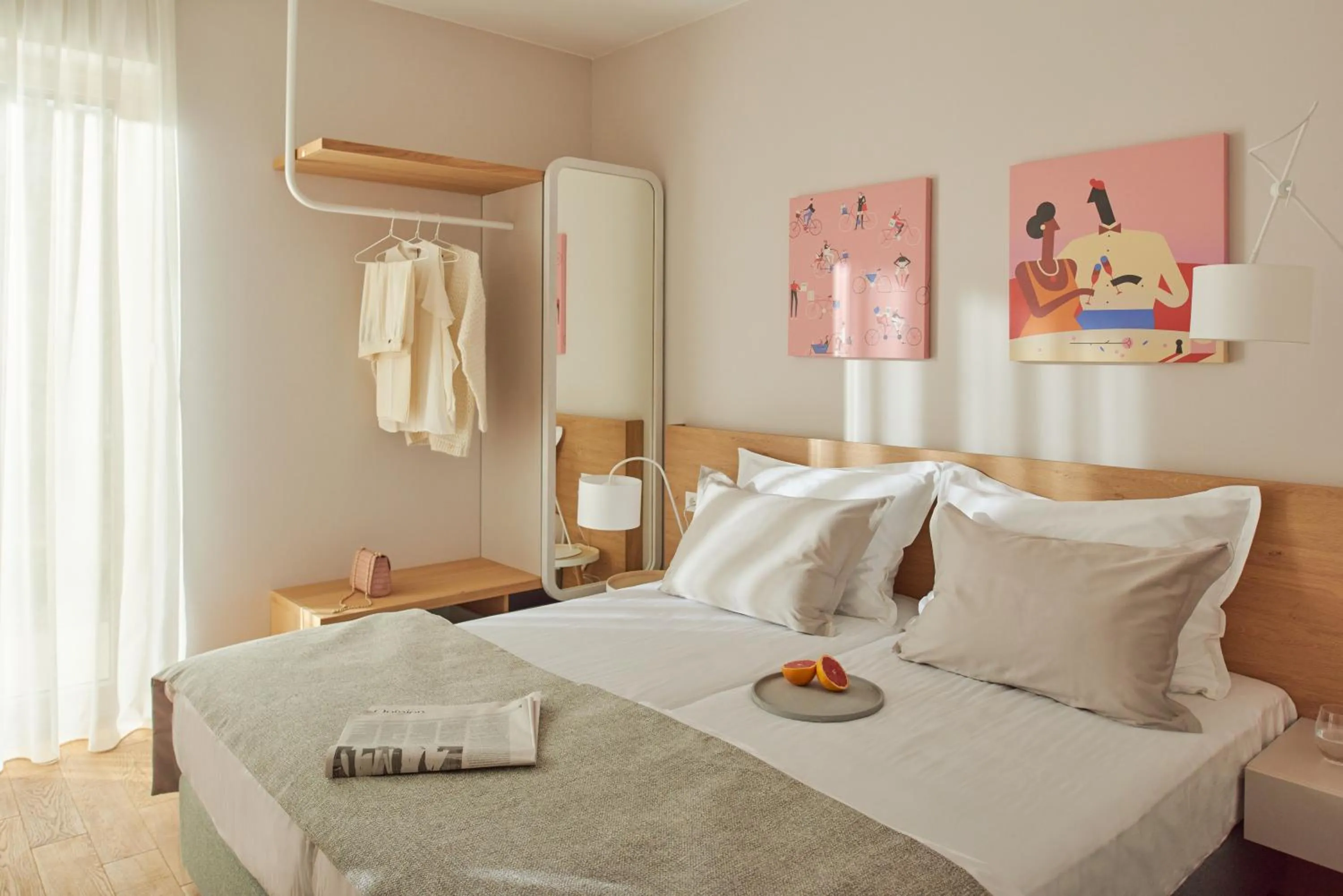 Bed in Eol Apartments Split