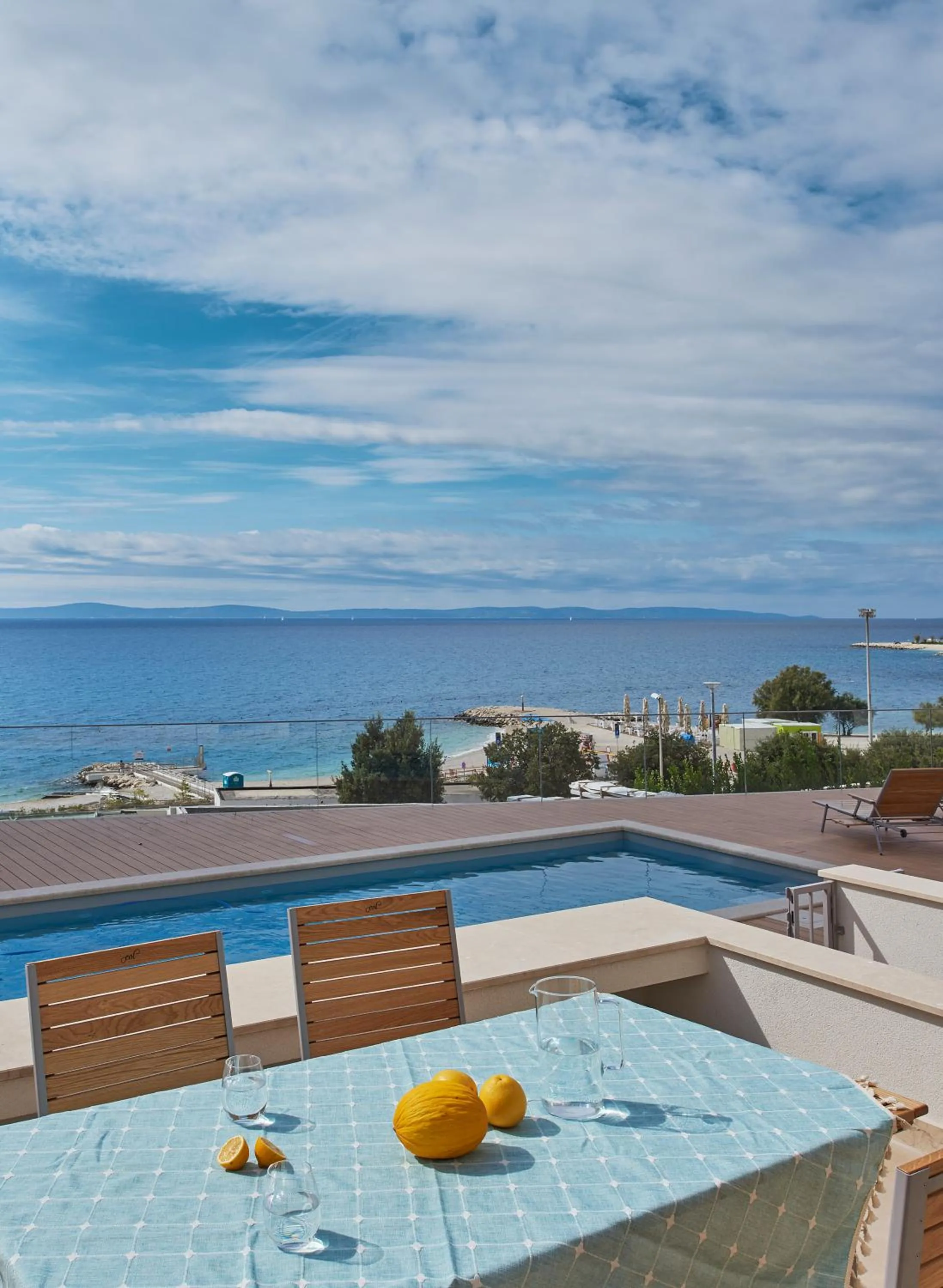 Patio in Eol Apartments Split