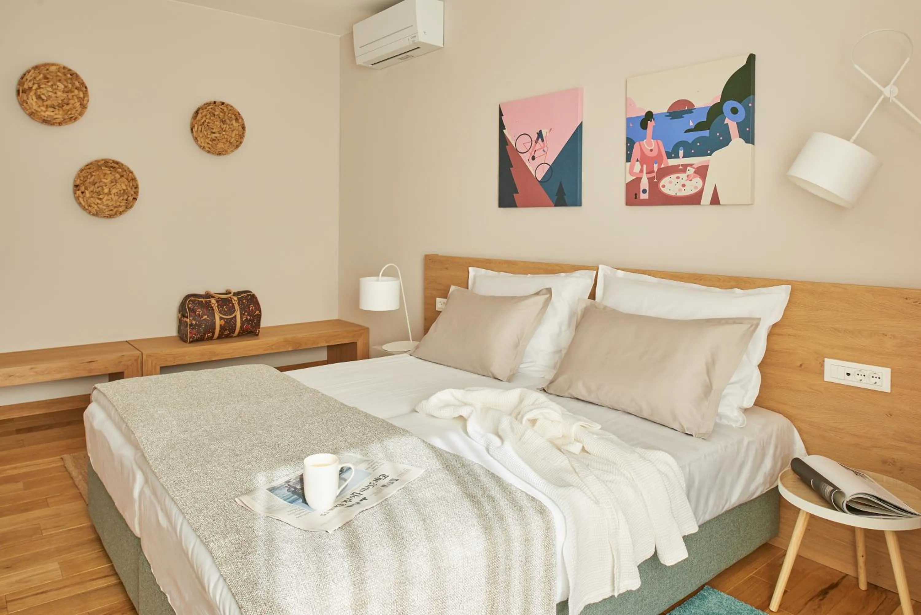 Bed in Eol Apartments Split