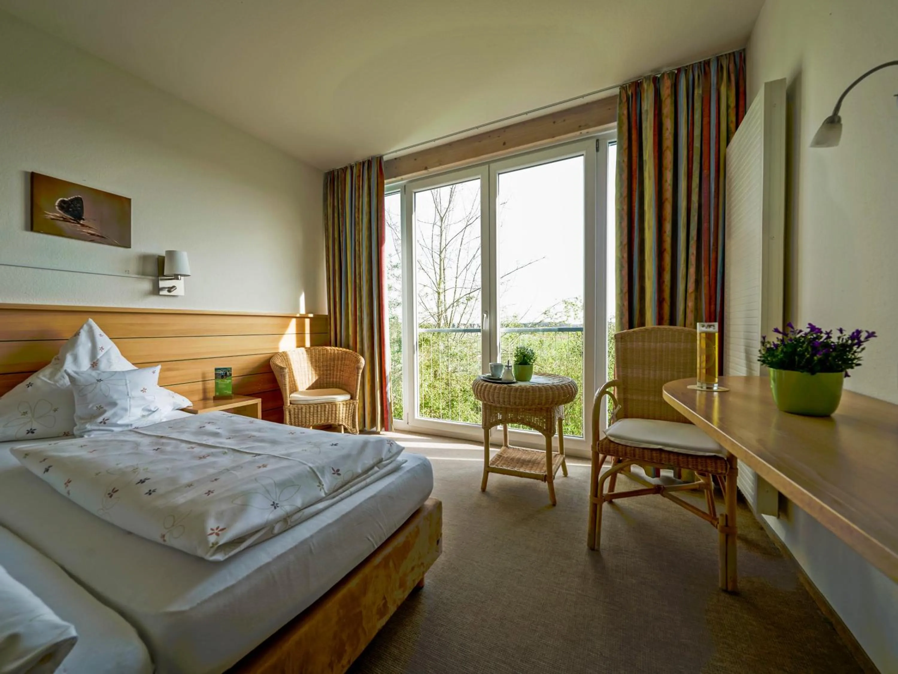 Bed in Landgasthof/Hotel Hirsch im Grünen