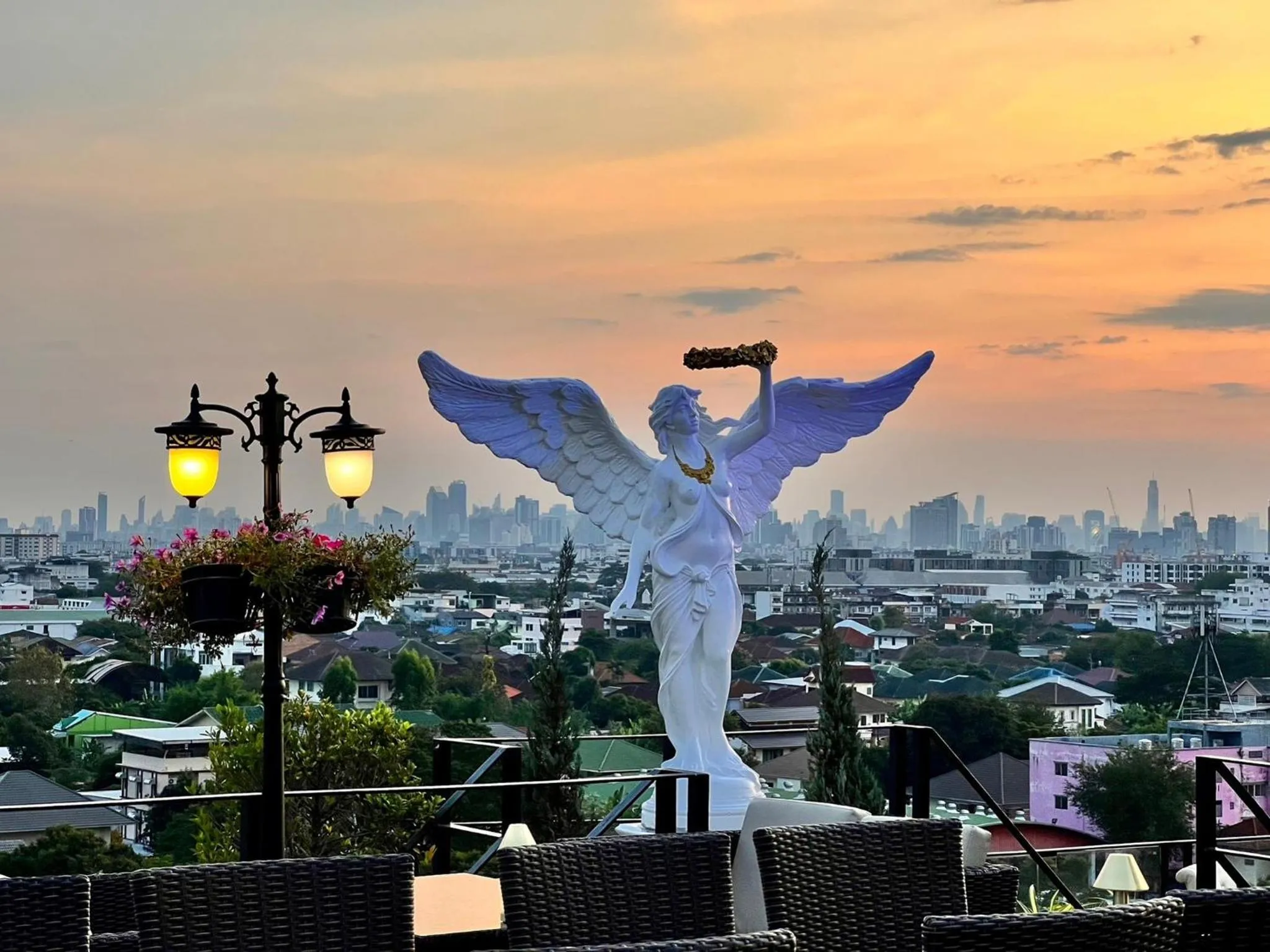 View (from property/room) in Sky dome resotel - โรงแรมสกายโดม รีโซเทล