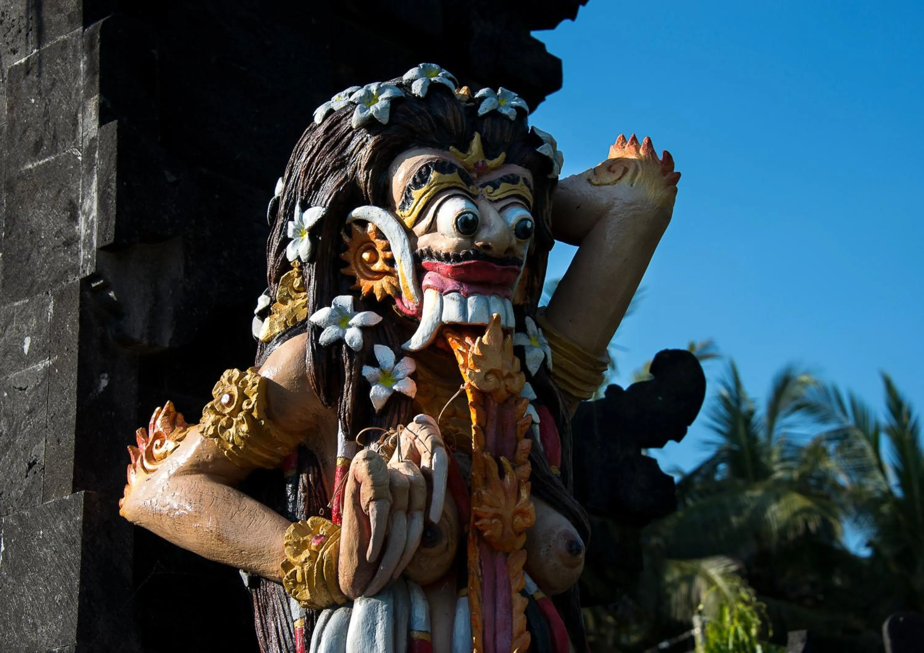 Decorative detail in Villa Mandala