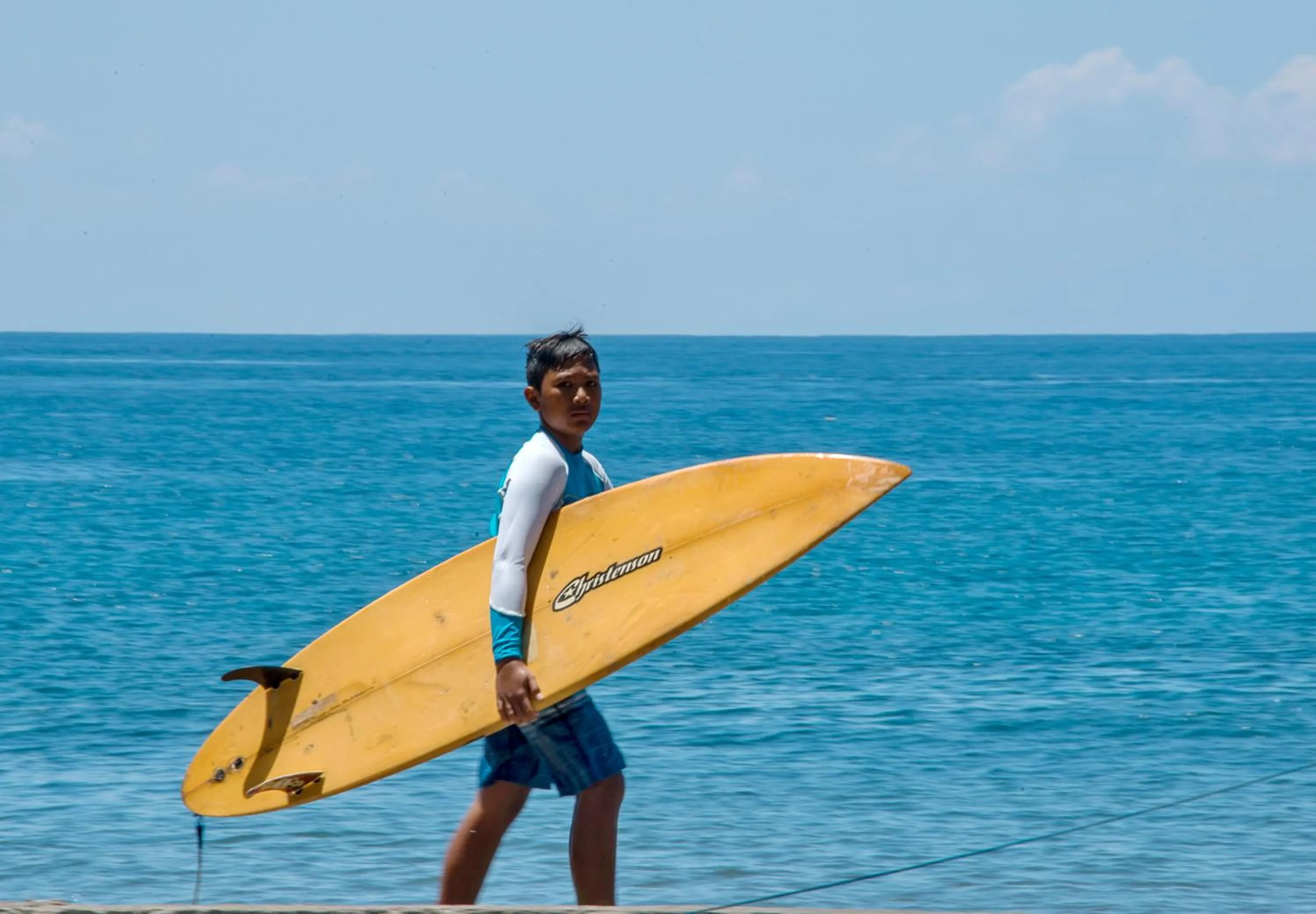 Windsurfing in Villa Mandala