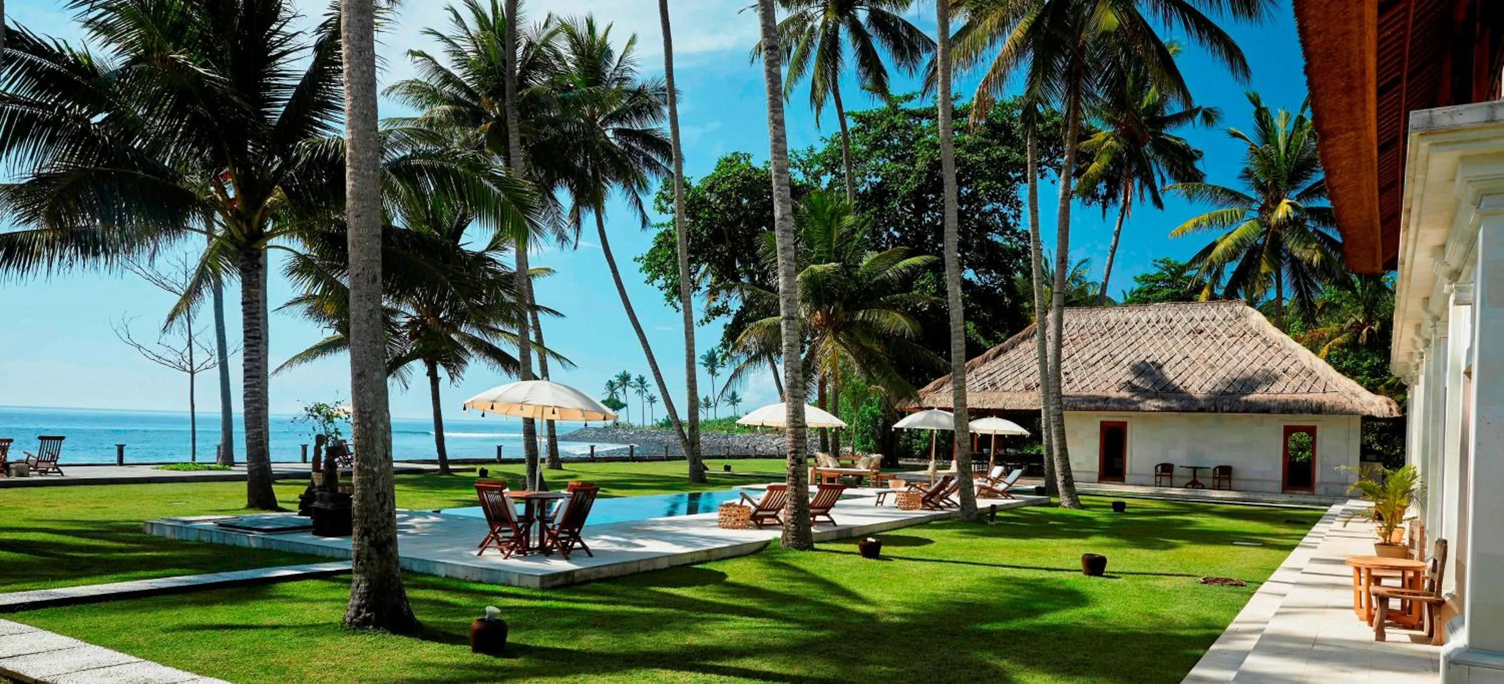 Beach in Villa Mandala