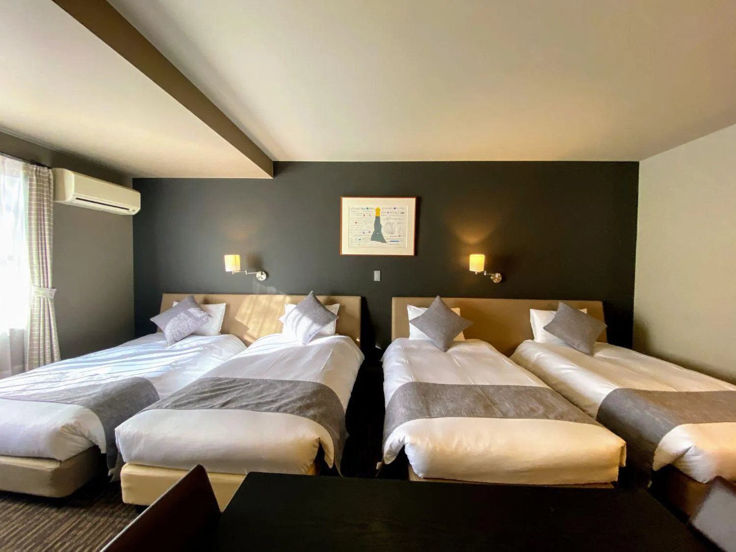 Photo of the whole room, Bed in Sora Hotel Karuizawa Outlet