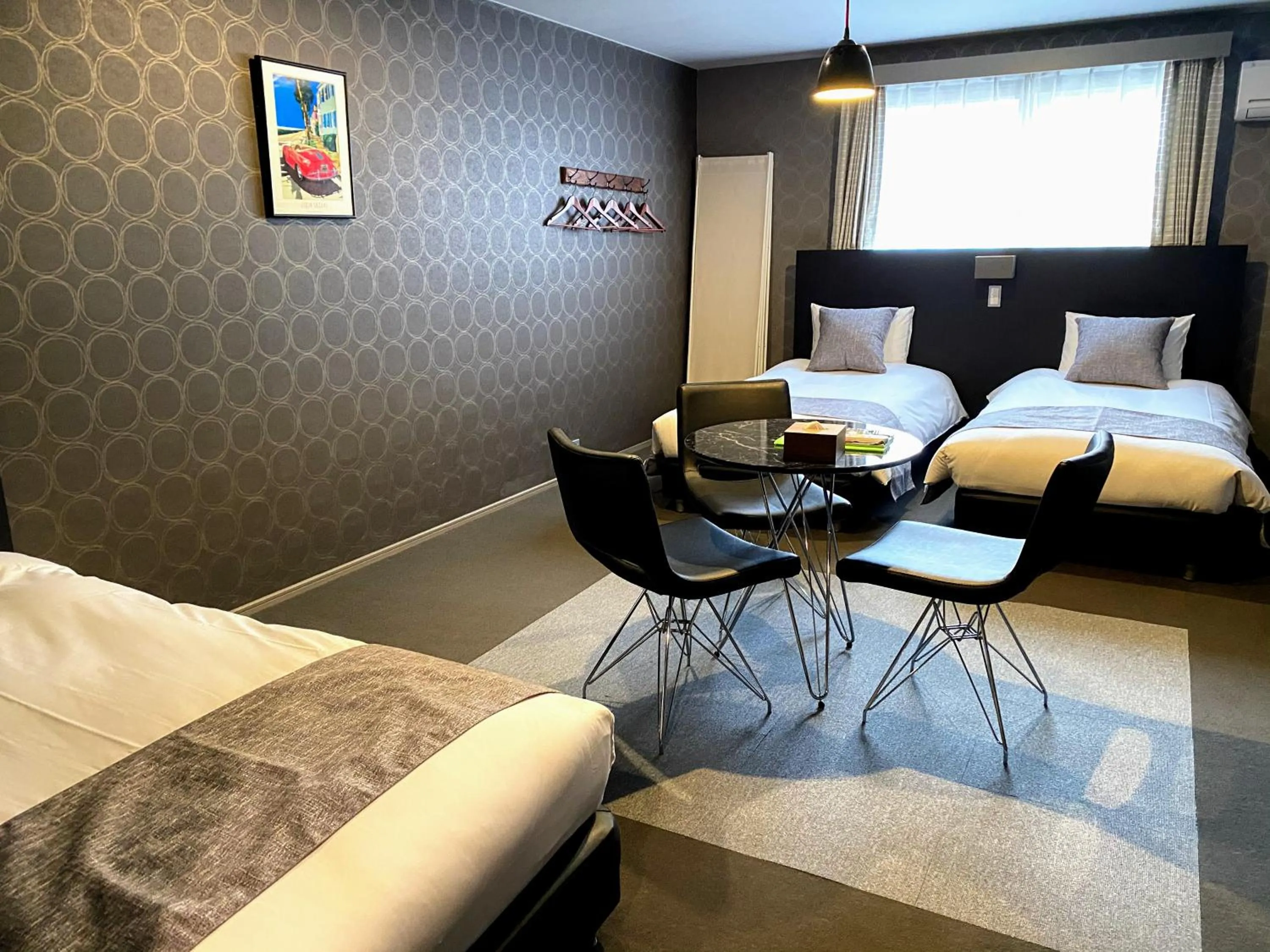 Bed in Sora Hotel Karuizawa Outlet