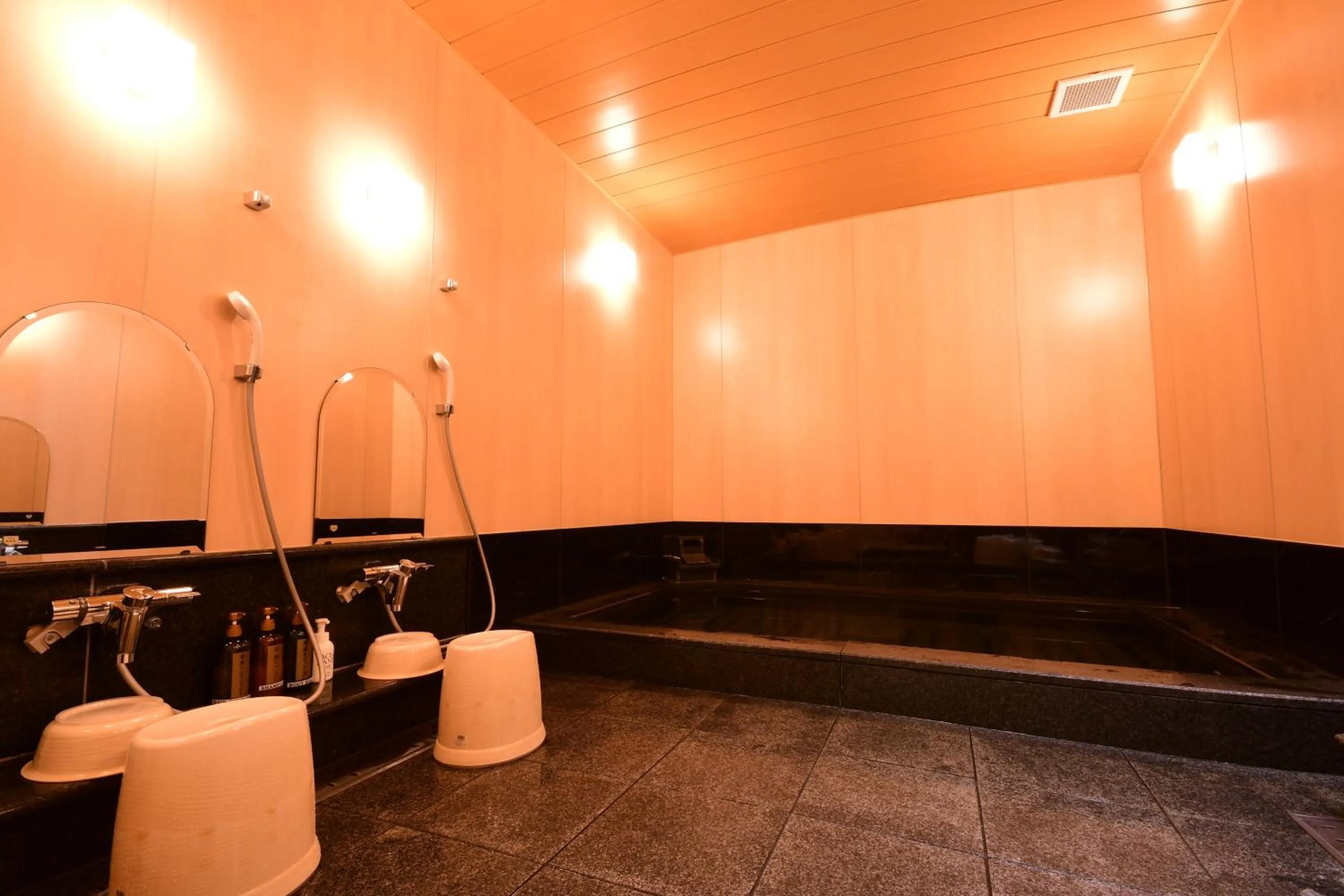 Public Bath in Koyasan Shukubo Yochiin