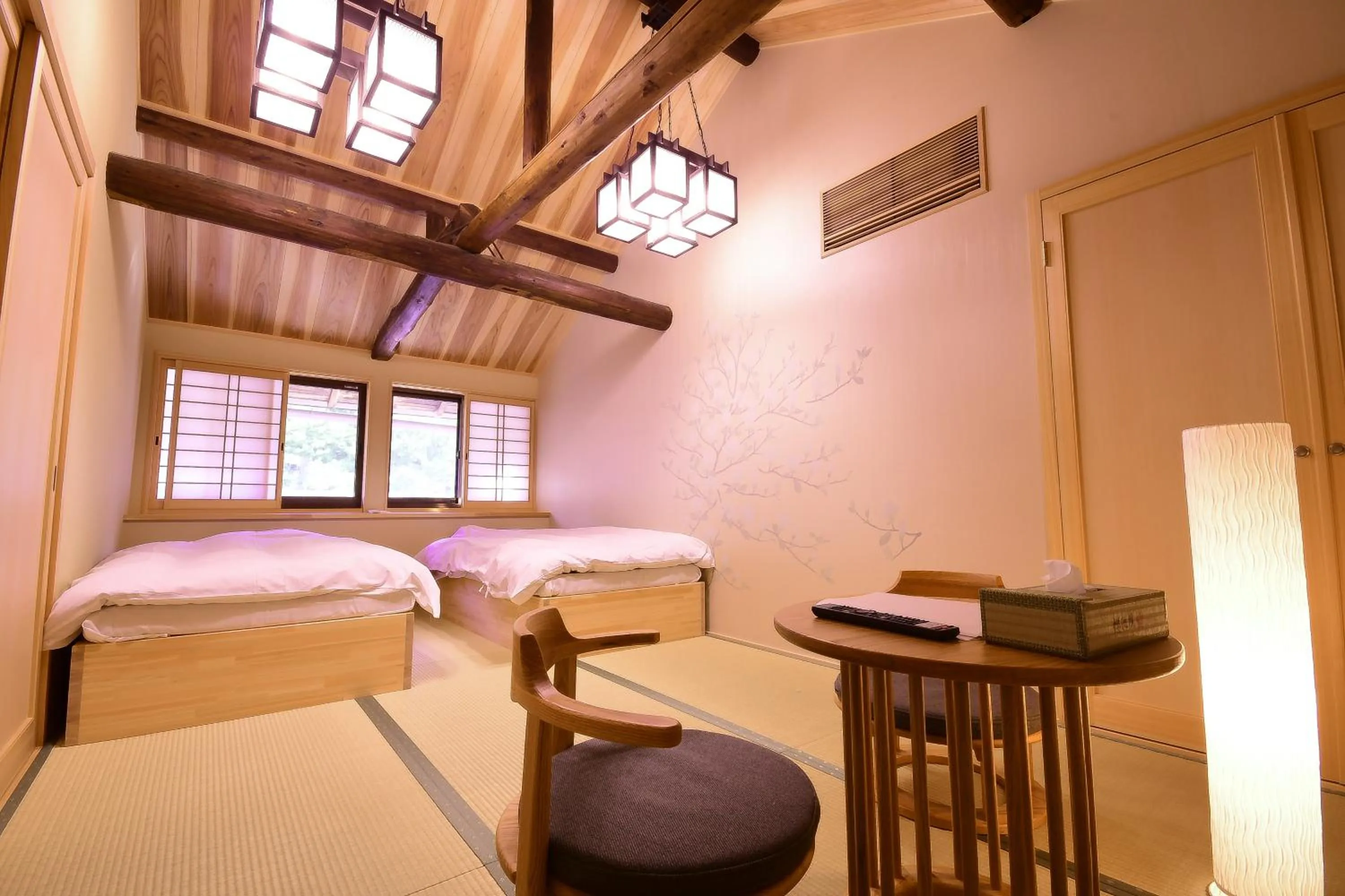 Bed in Koyasan Shukubo Yochiin