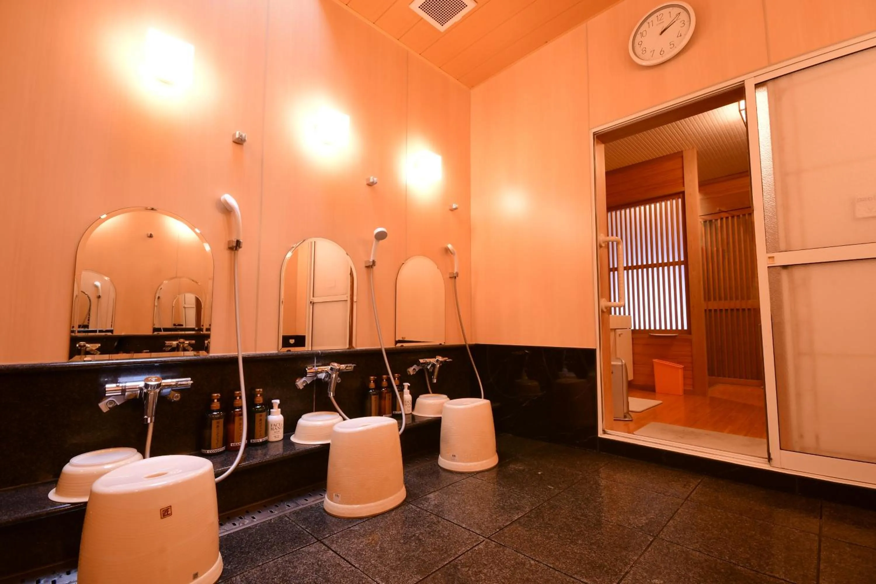 Public Bath in Koyasan Shukubo Yochiin