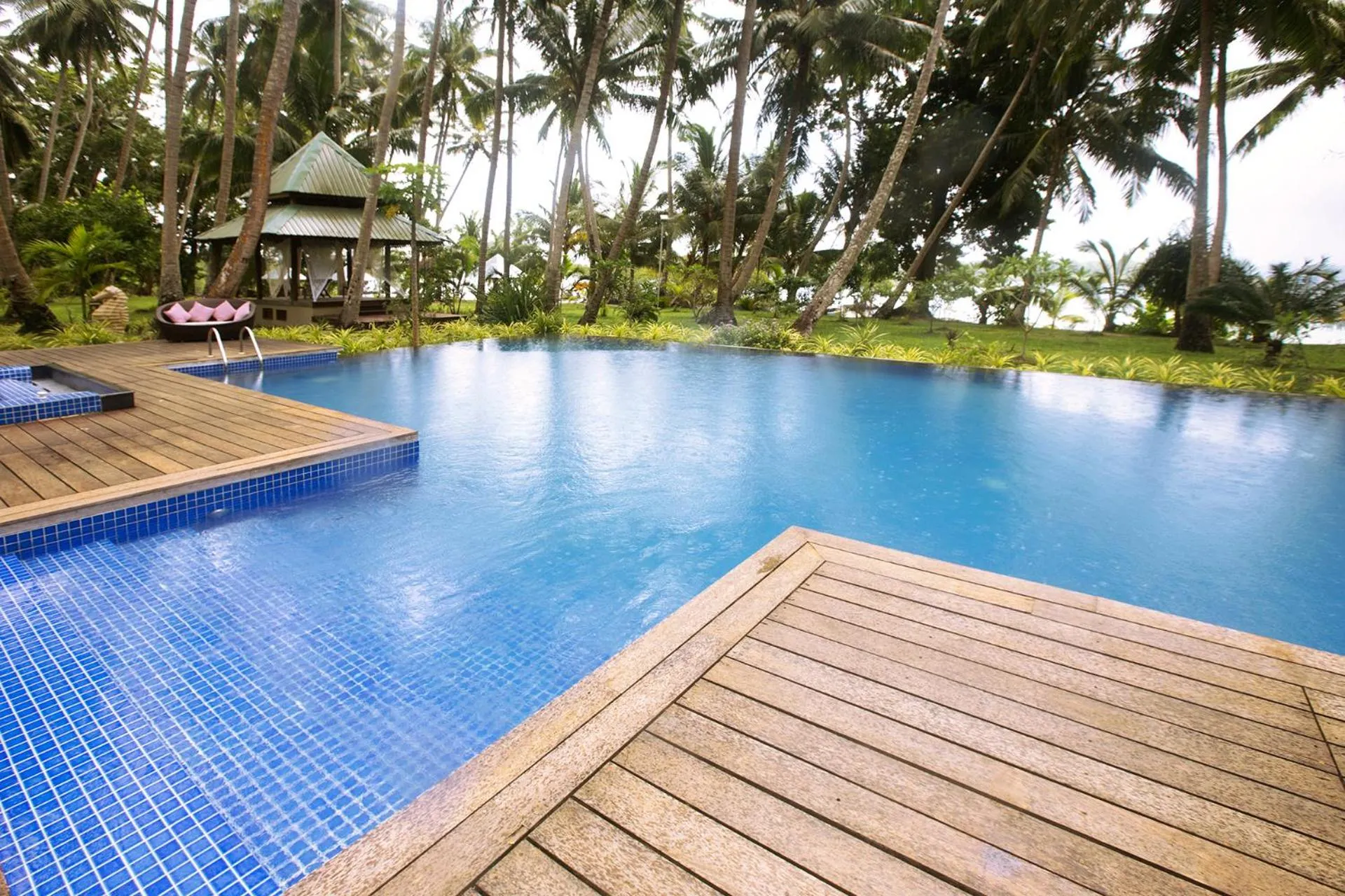 Swimming pool in Sea Shell Resort & Spa, Havelock