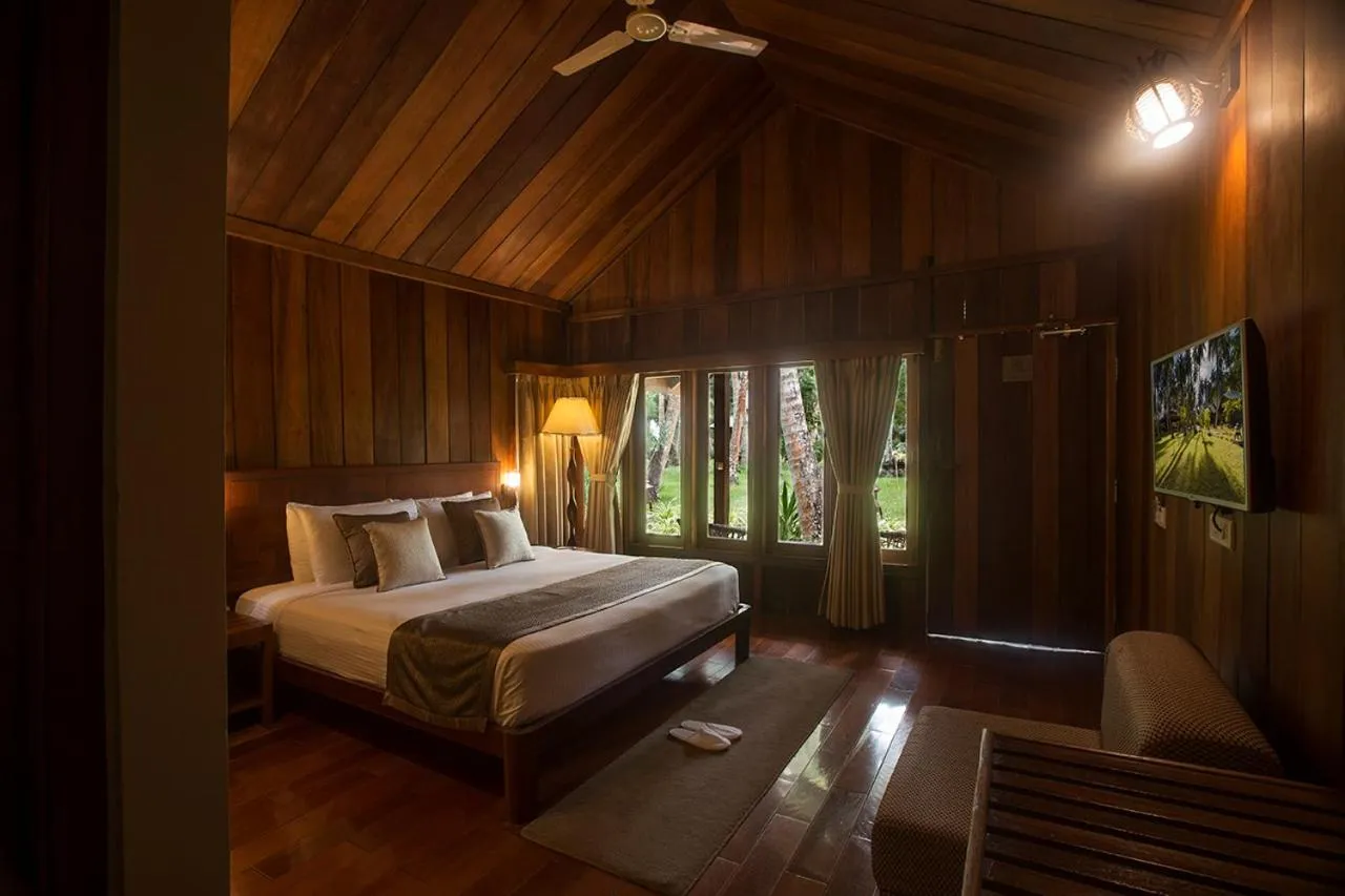 Bedroom, Bed in Sea Shell Resort & Spa, Havelock