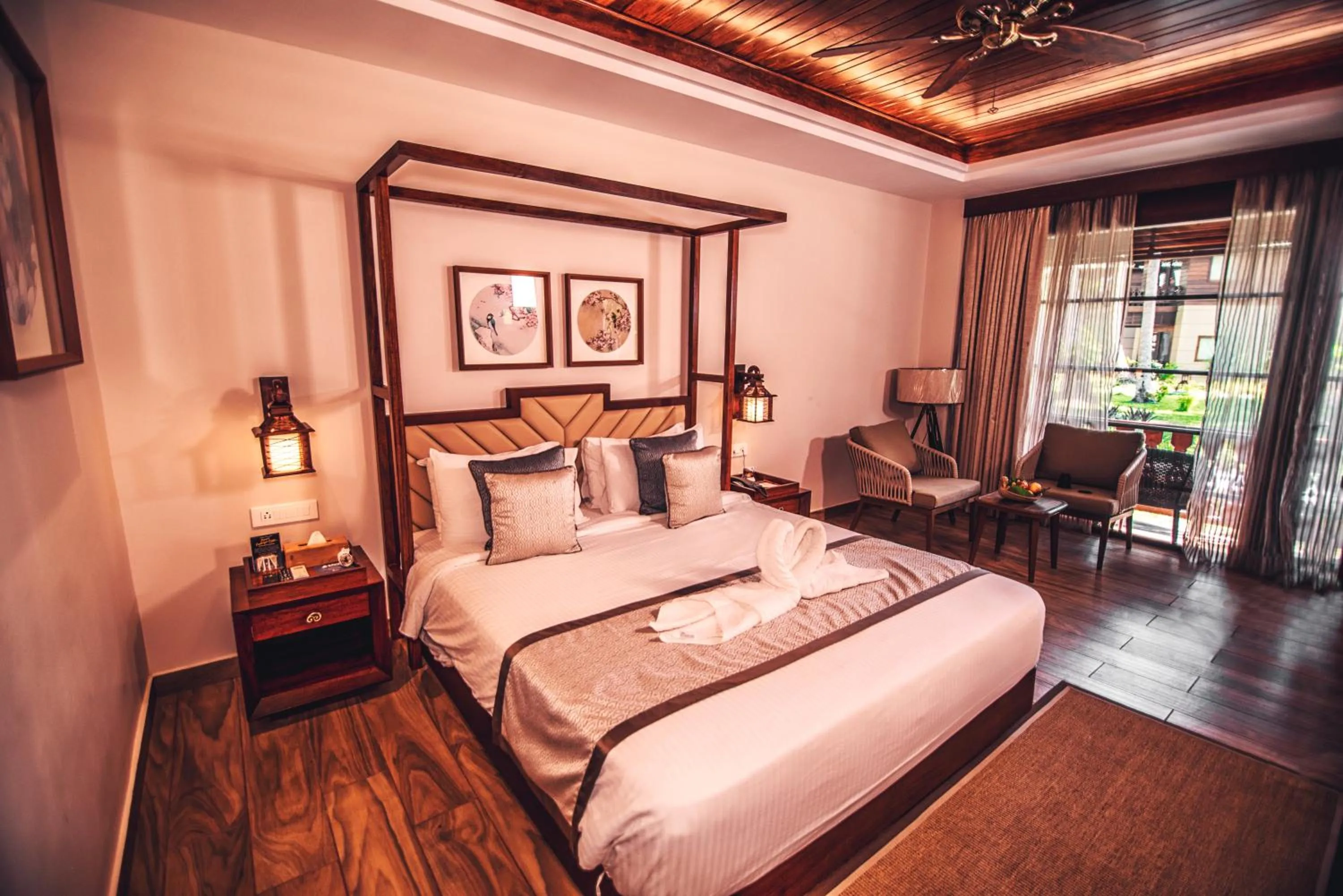 Bedroom, Bed in Sea Shell Resort & Spa, Havelock