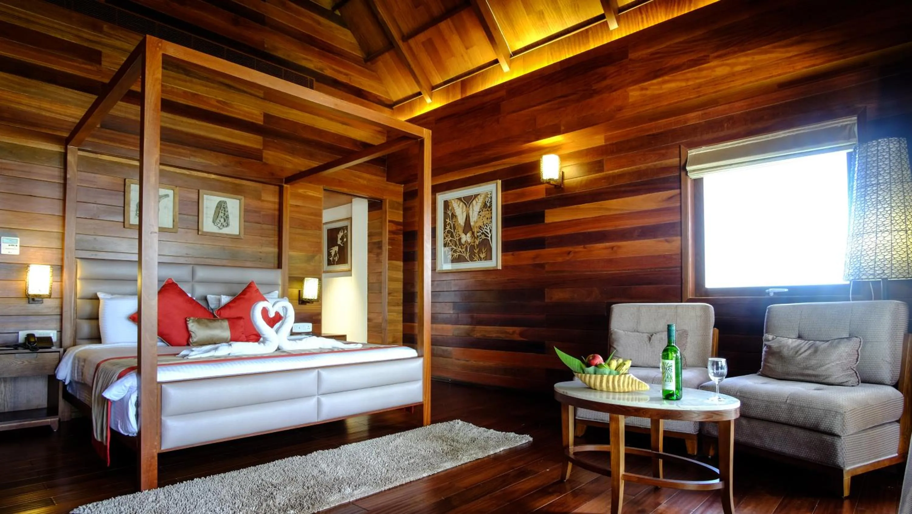 Bedroom, Bed in Sea Shell Resort & Spa, Havelock