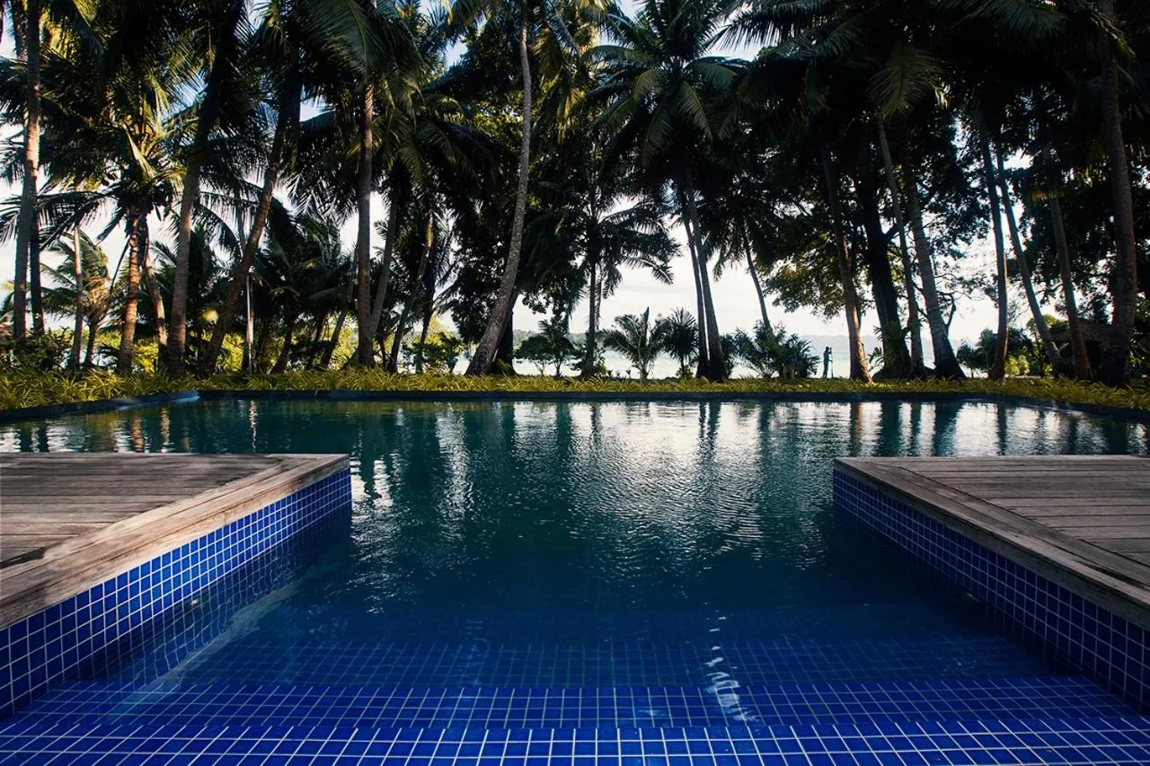 Swimming pool in Sea Shell Resort & Spa, Havelock