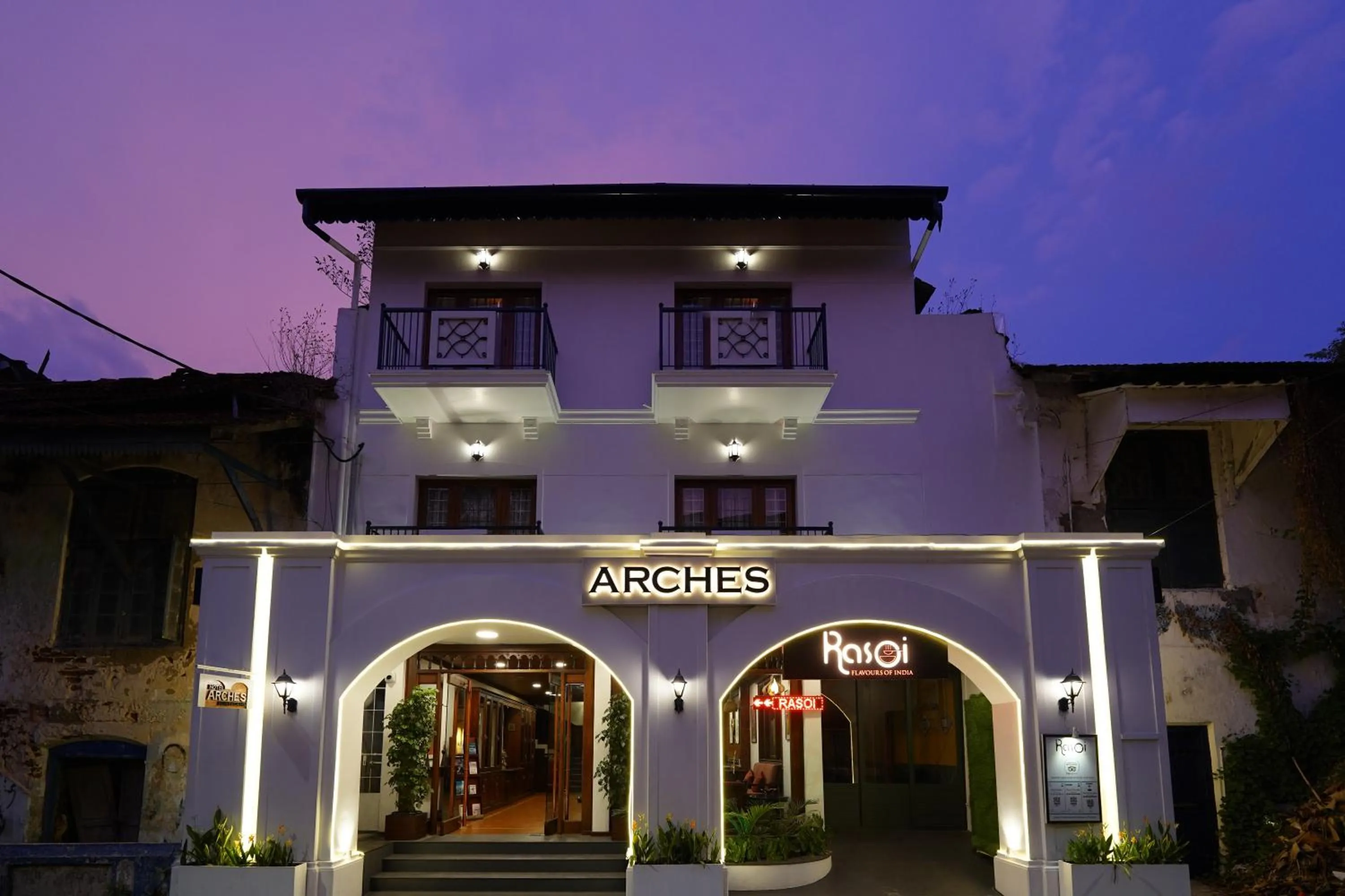 Property building in Hotel Arches