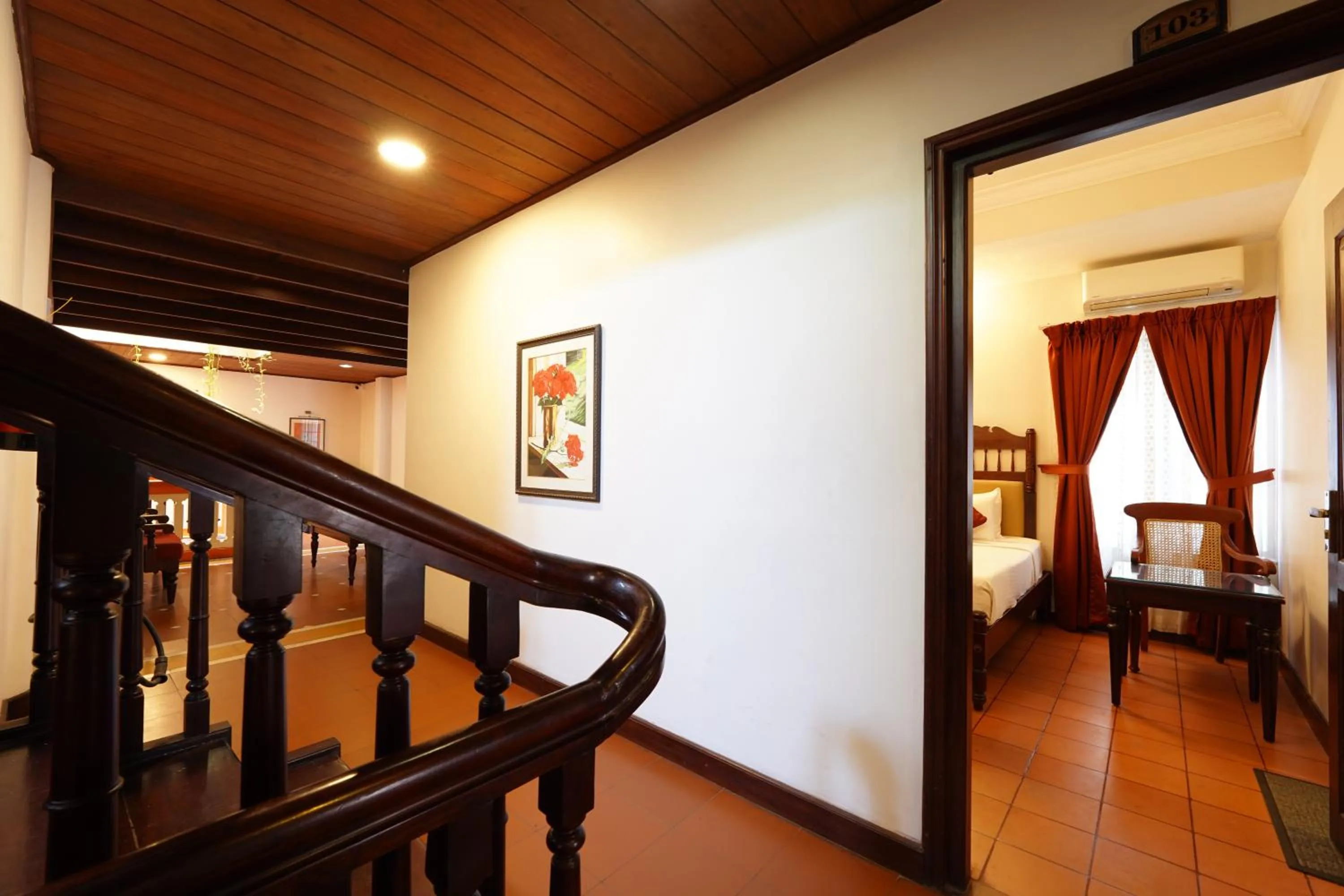 Lobby or reception, Bed in Hotel Arches