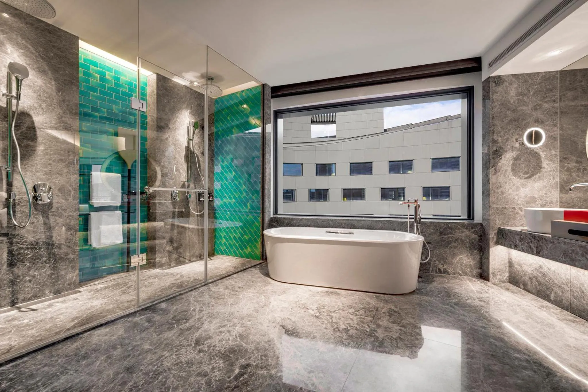 Bathroom in Hotel Indigo Taipei North by IHG