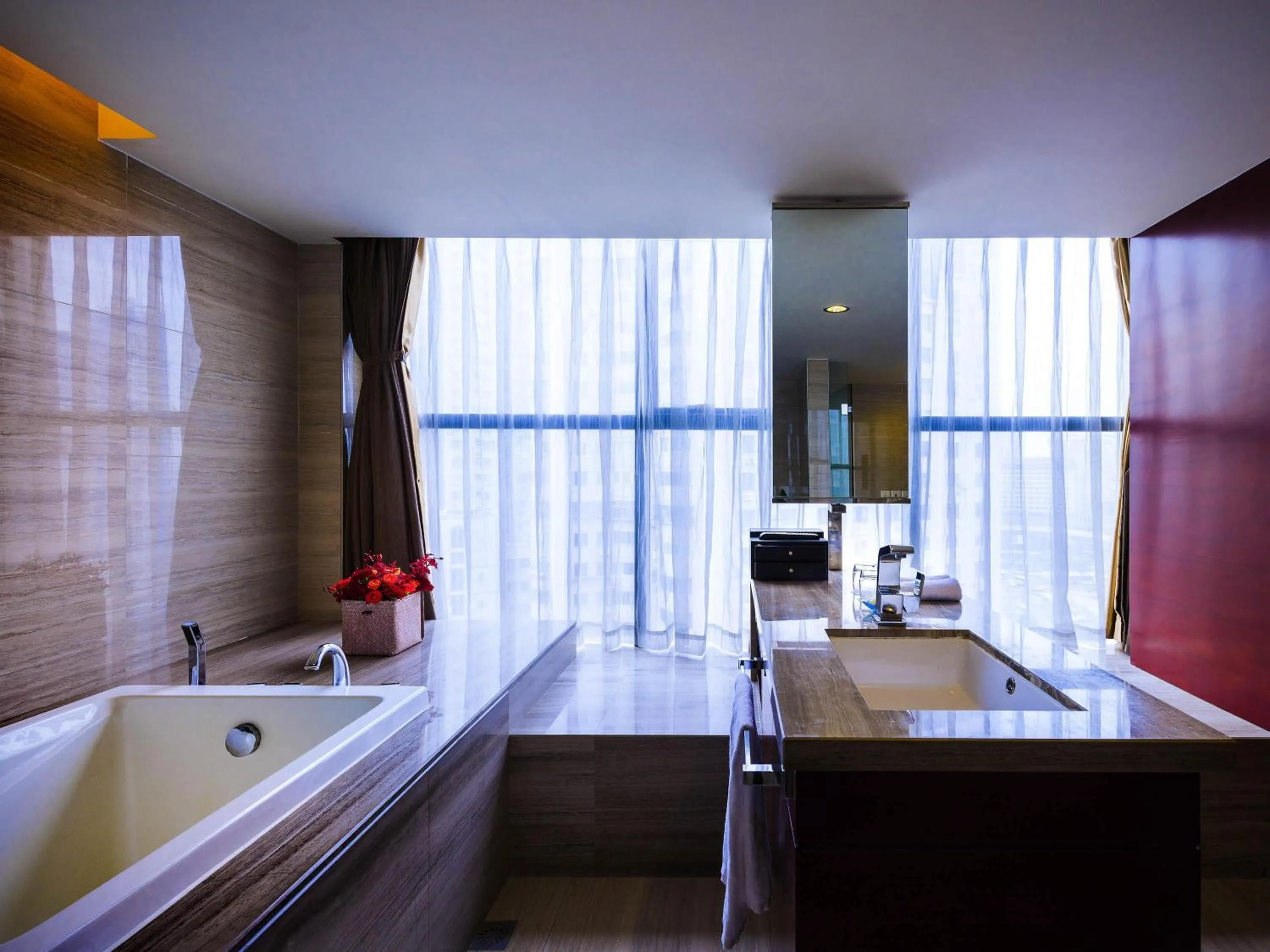 Bedroom in Grand Mercure Xiamen Downtown-Free Welcome Fruit & Metro Station