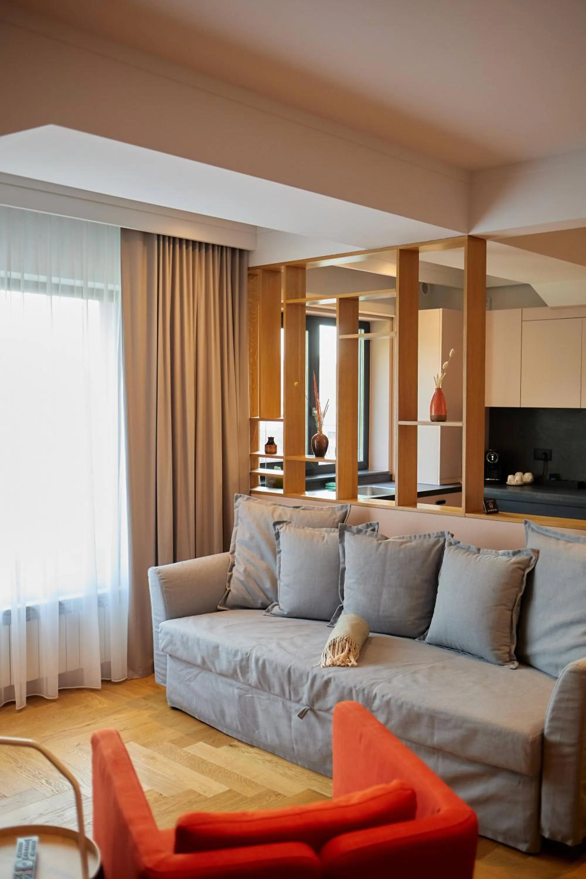 Kitchen or kitchenette in Atlas Aparthotel