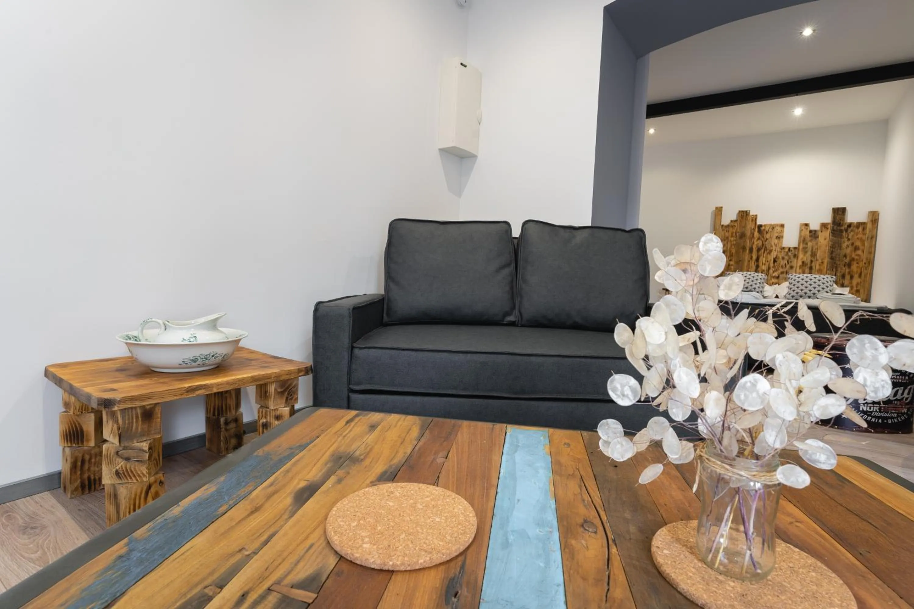 Living room in La Dimiere - Le Postel - Appartements de standing en hyper-centre - Louviers