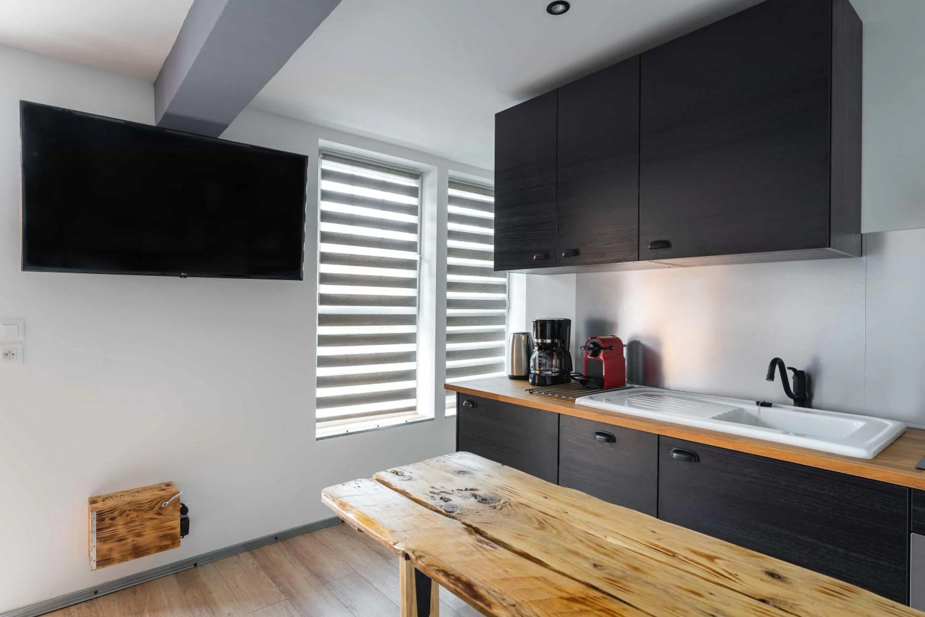 Dining area in La Dimiere - Le Postel - Appartements de standing en hyper-centre - Louviers