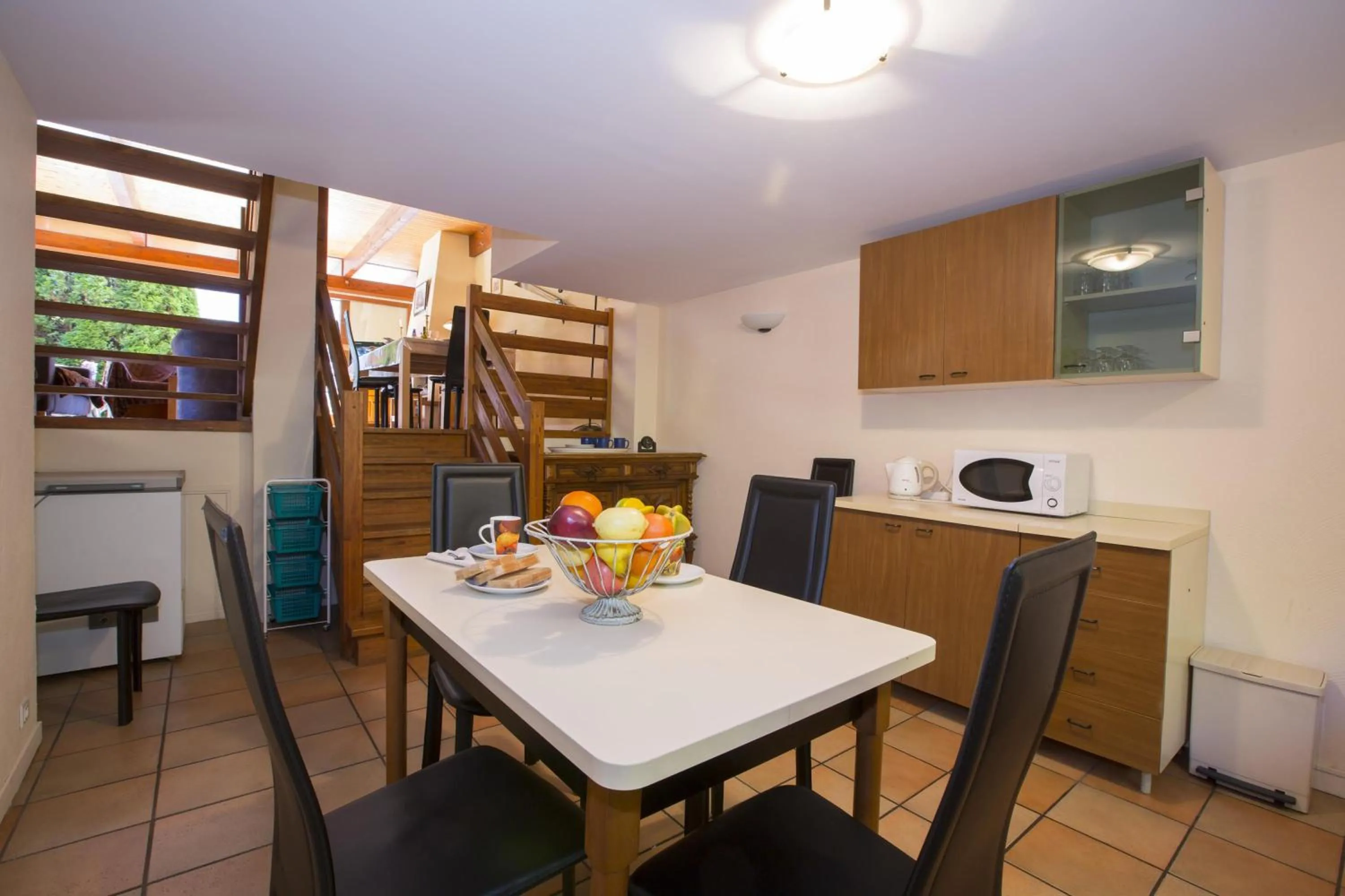 Dining area in Chalet Résidence Chantey Mourry 67 - Happy Rentals
