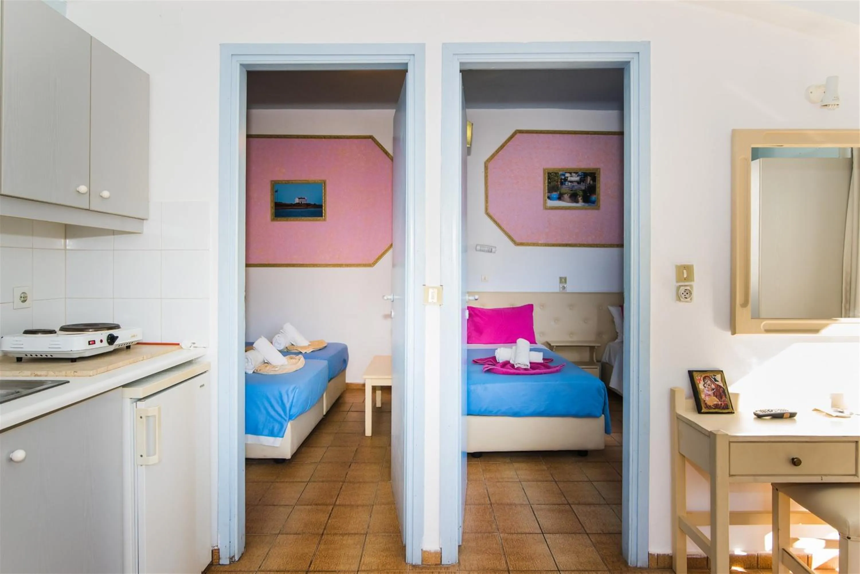 Bedroom in Minoa Hotel