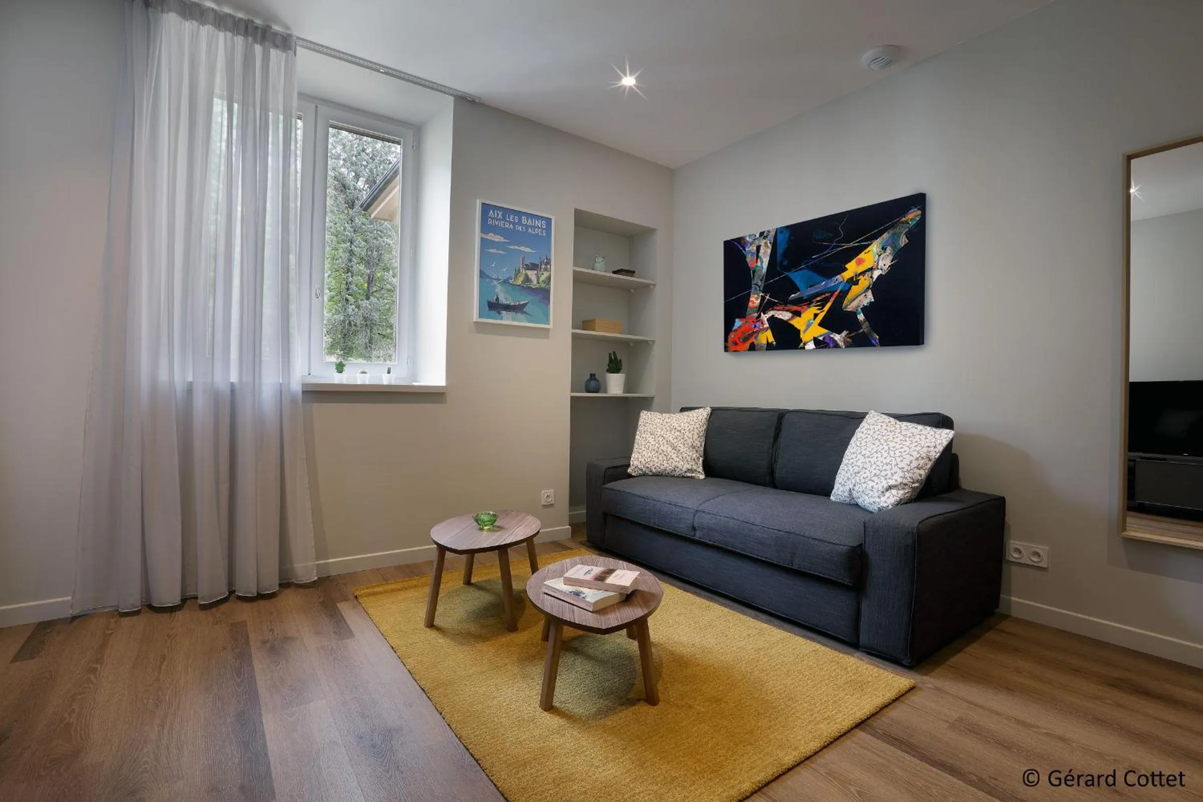 Living room in Hotel des Eaux