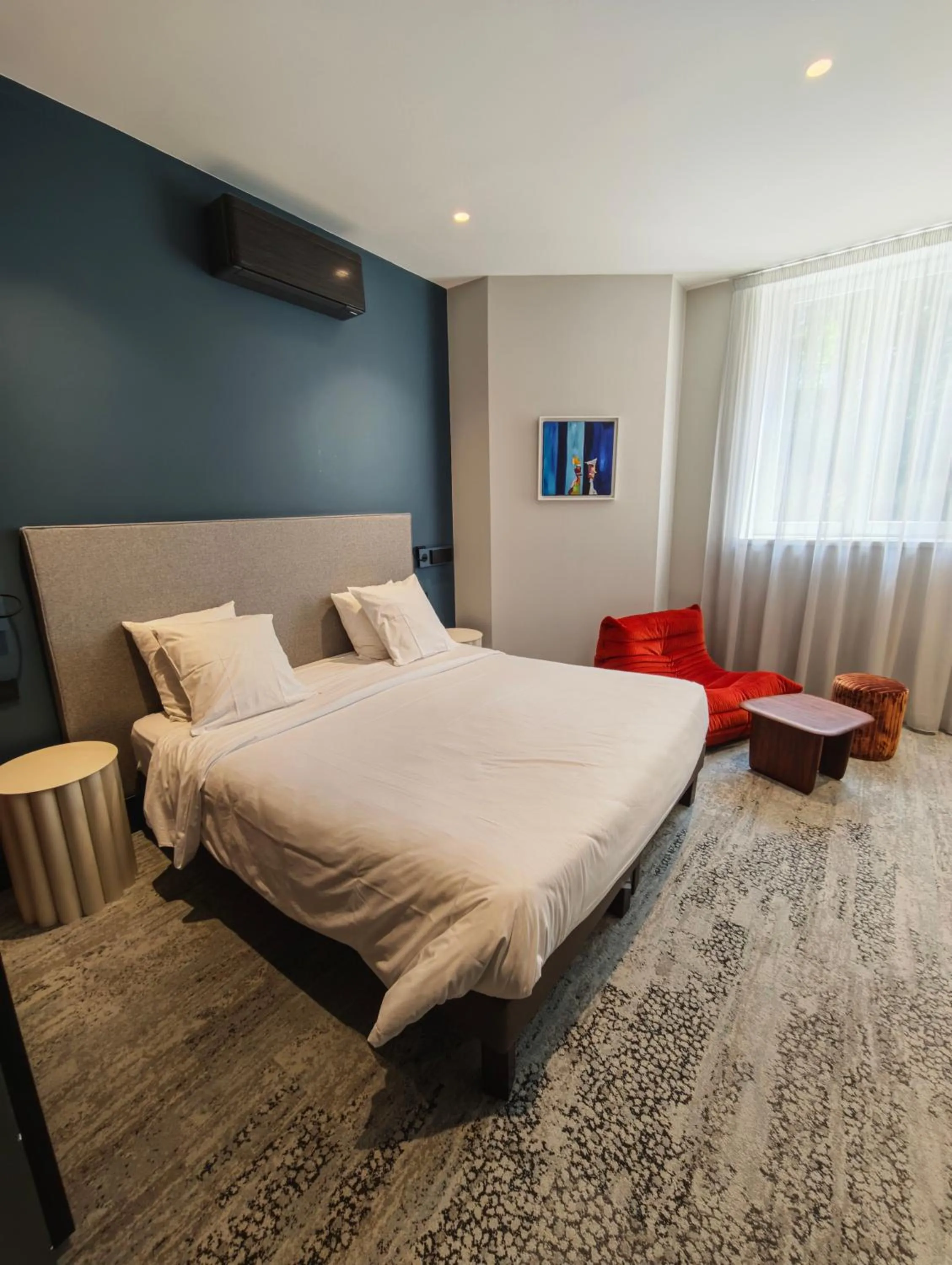 Bed in Hotel des Eaux