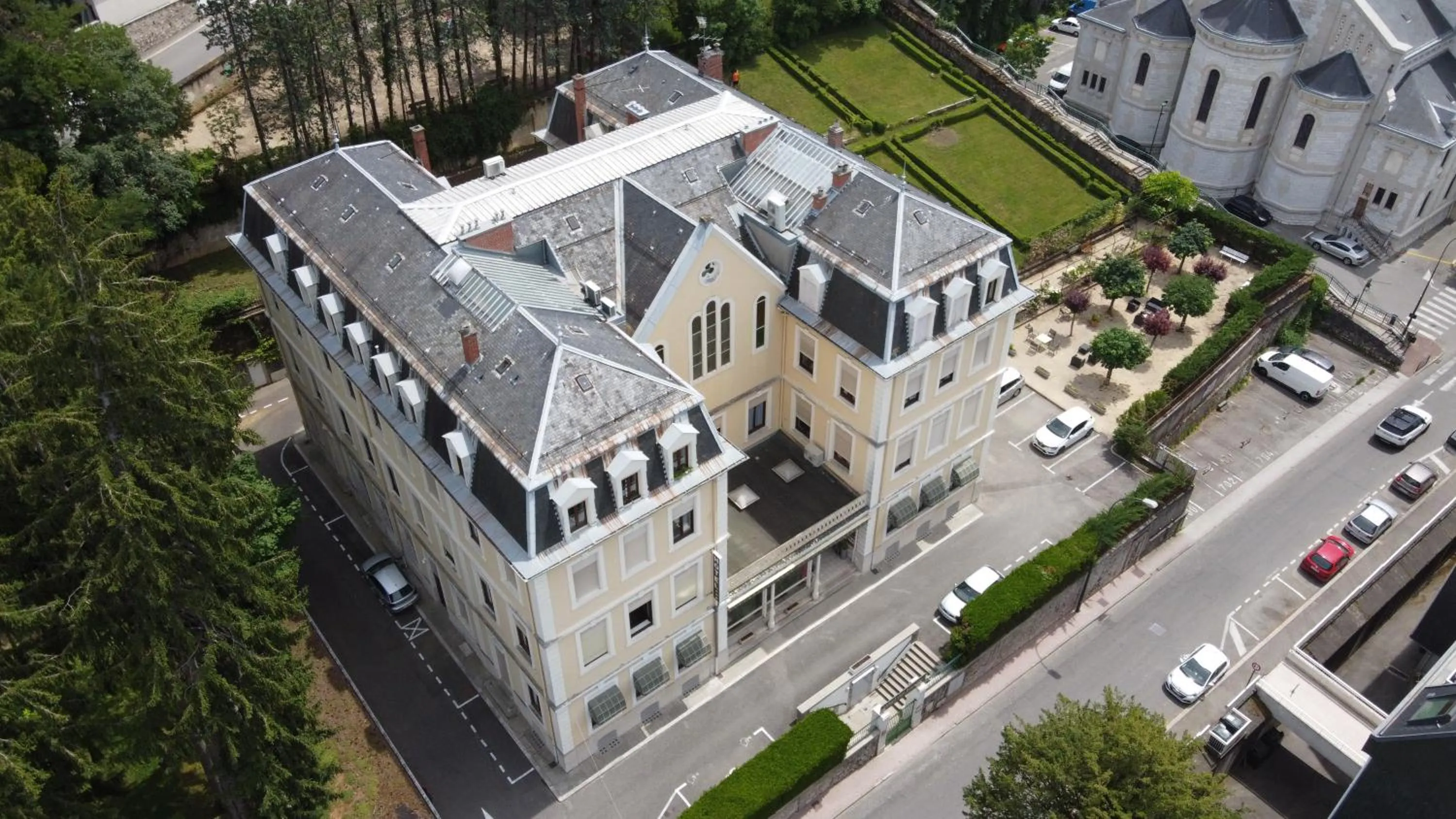 Bird's eye view in Hotel des Eaux