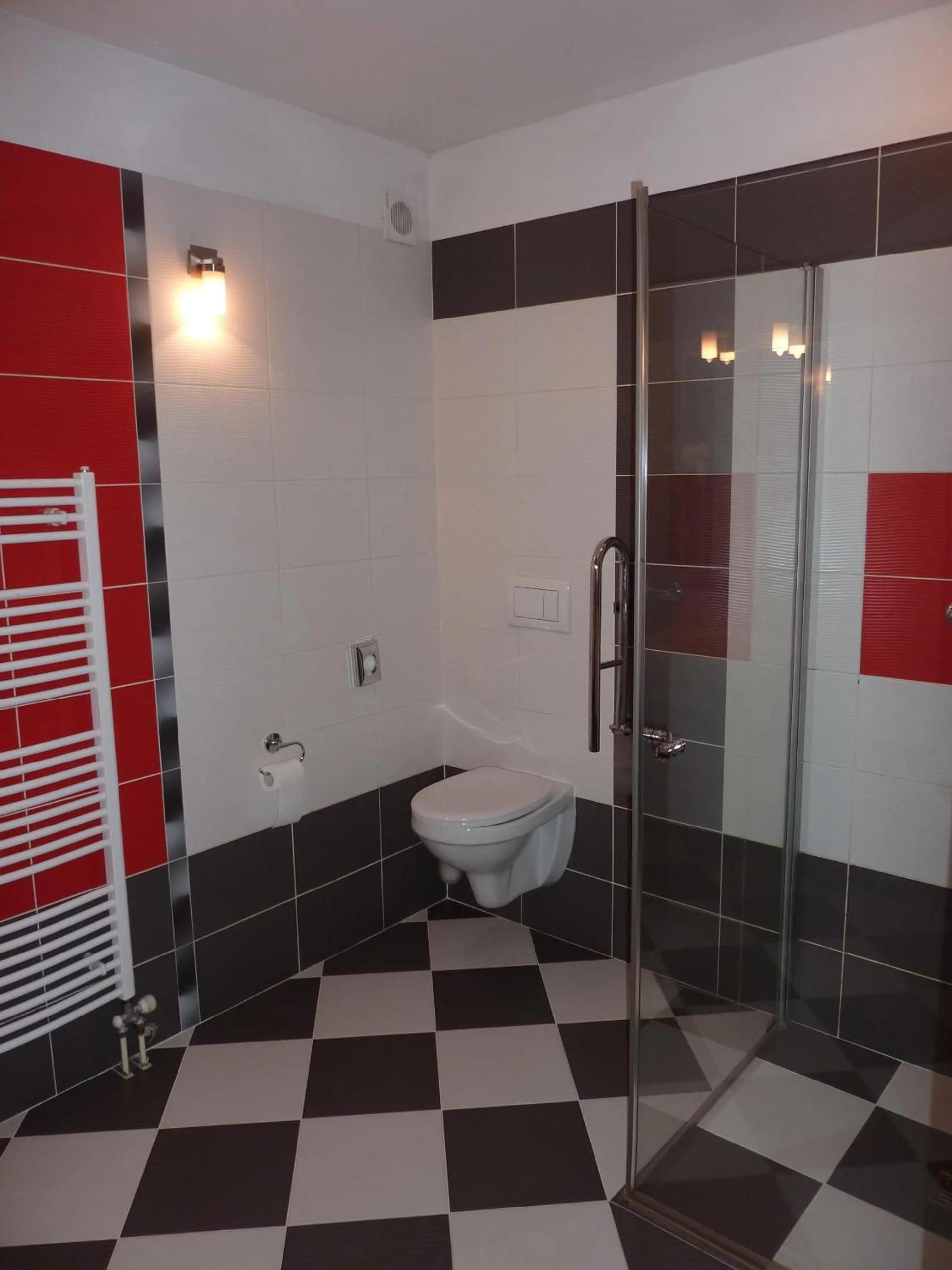 Toilet in Hotel & Restaurant Na Fryštátské