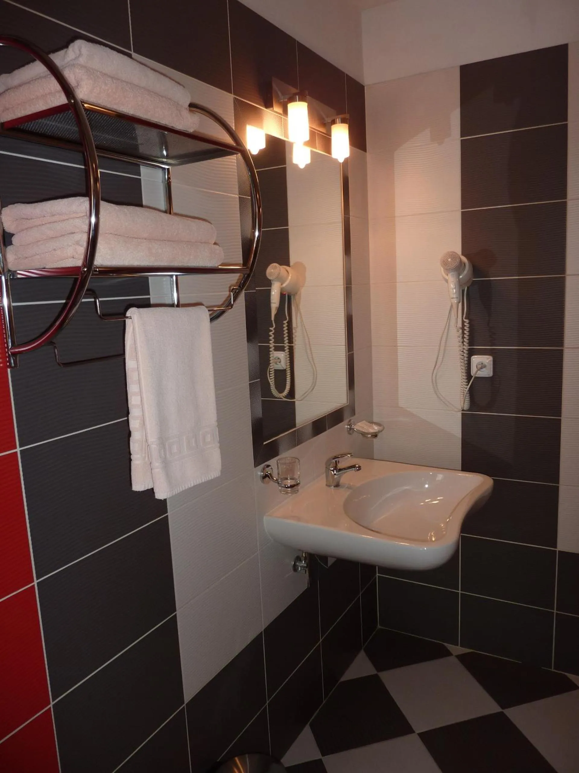 Bathroom in Hotel & Restaurant Na Fryštátské