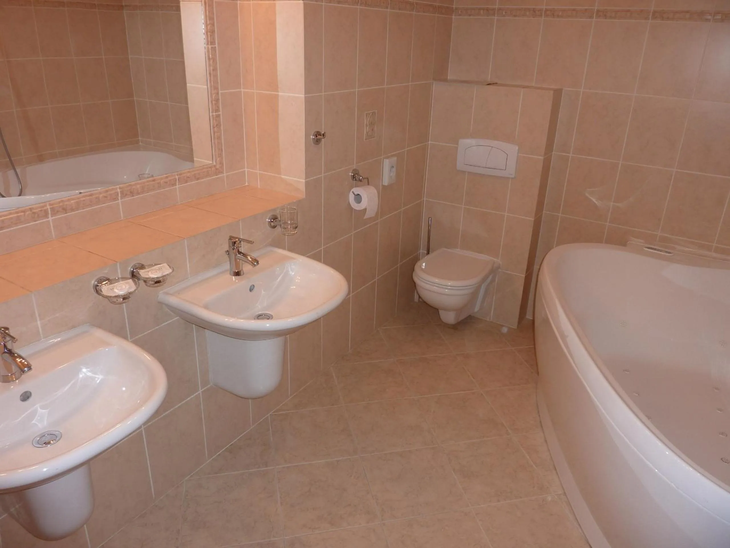 Bathroom in Hotel & Restaurant Na Fryštátské