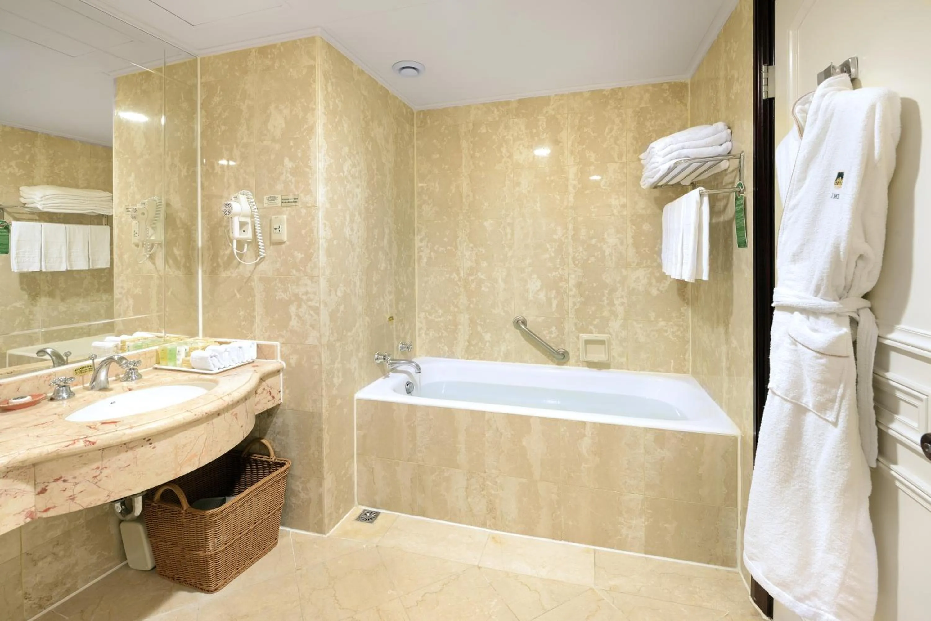 Bathroom in Le Midi Hotel Chitou